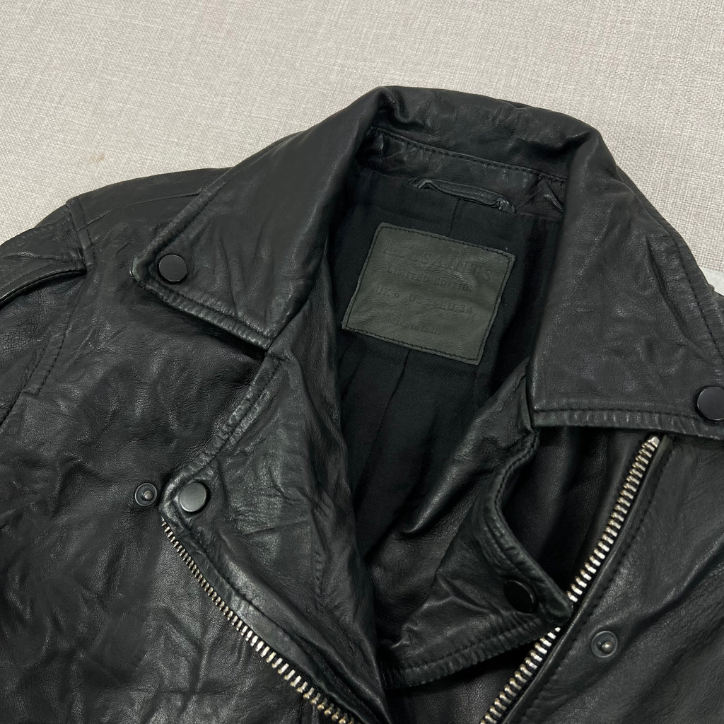 ALL SAINTS BALFERN LEATHER BIKER JACKET