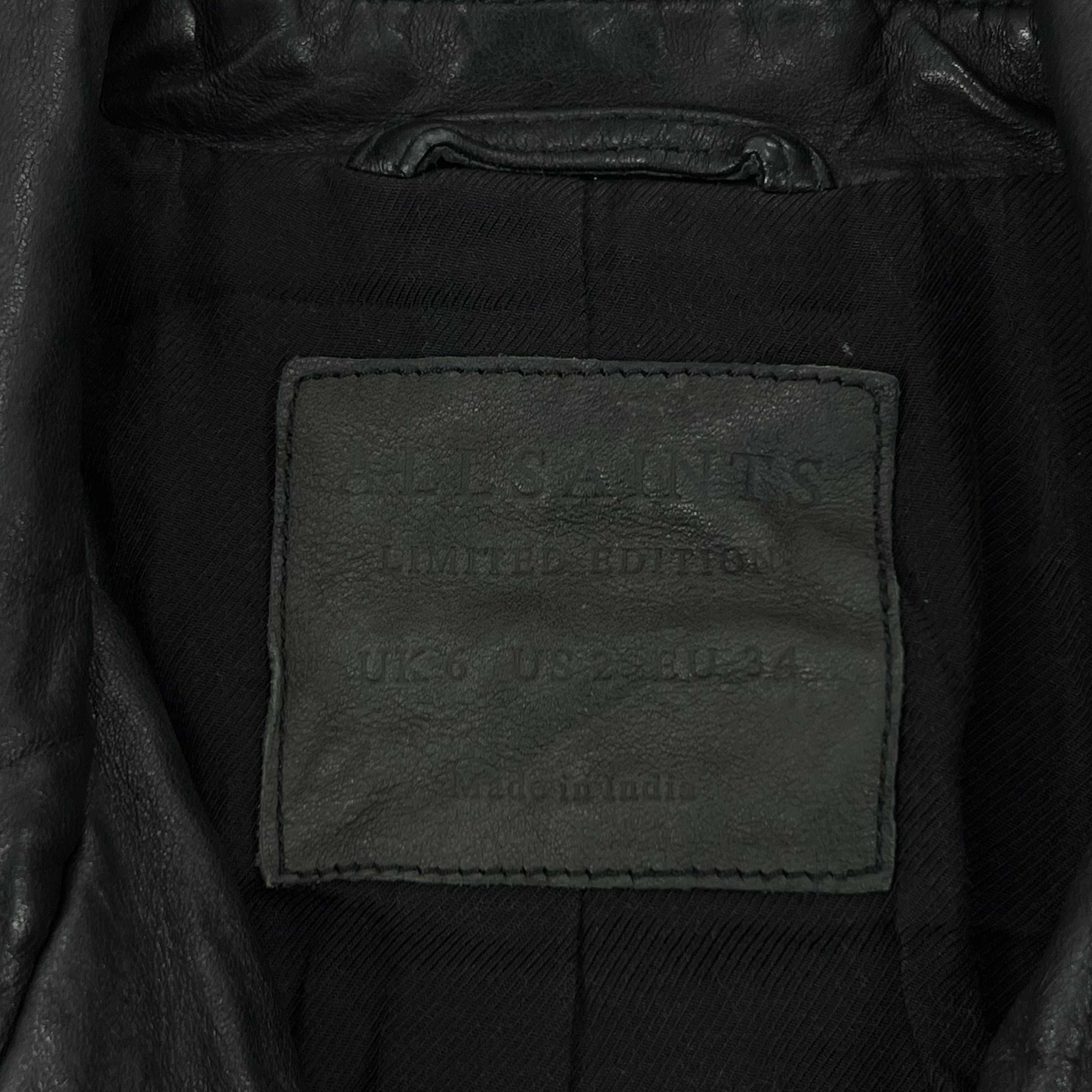 ALL SAINTS BALFERN LEATHER BIKER JACKET