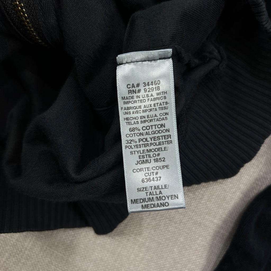 JUICY COUTURE BLACK VELOUR HOODIE