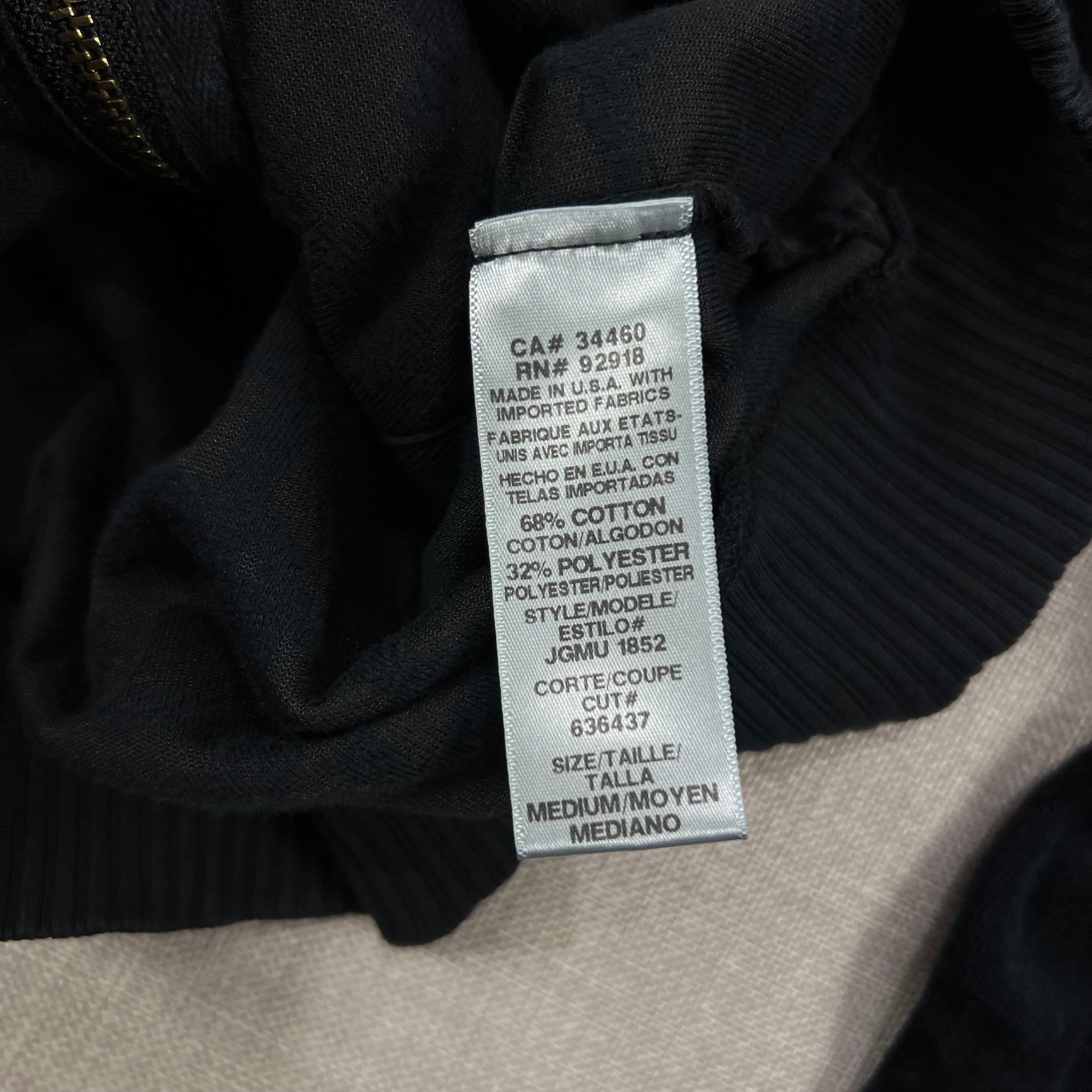 JUICY COUTURE BLACK VELOUR HOODIE