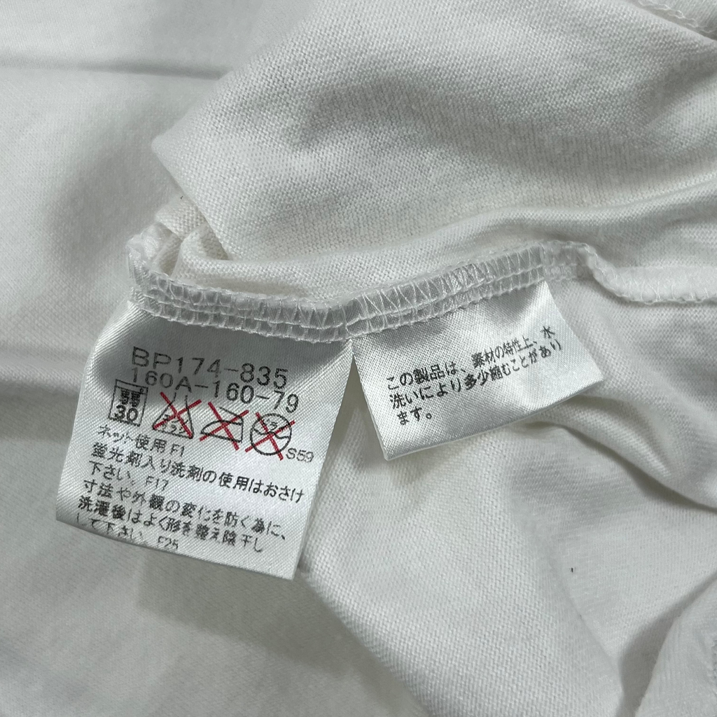 WHITE BURBERRY LONDON RIBBON TEE