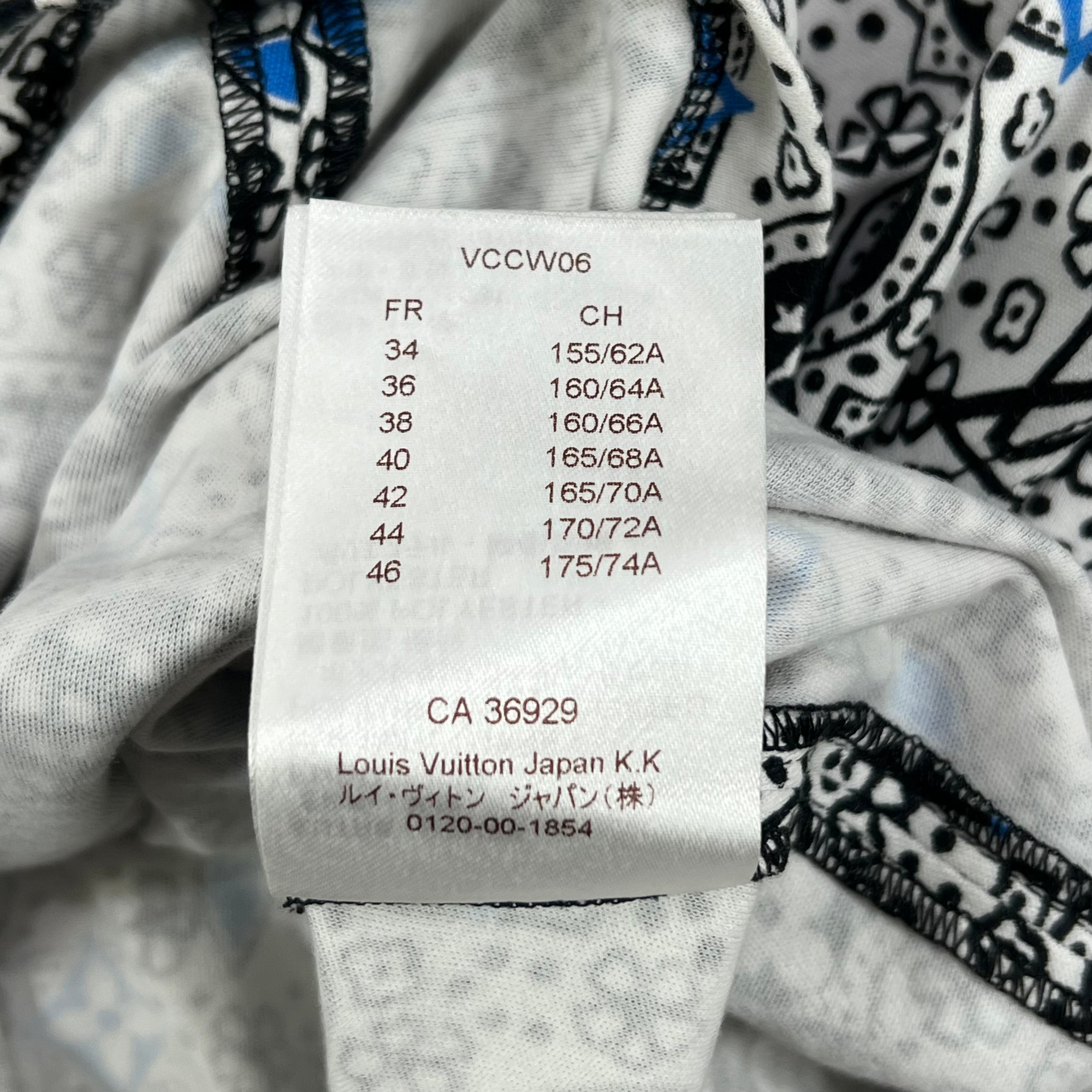 LOUIS VUITTON GRAPHIC MONOGRAM TEE