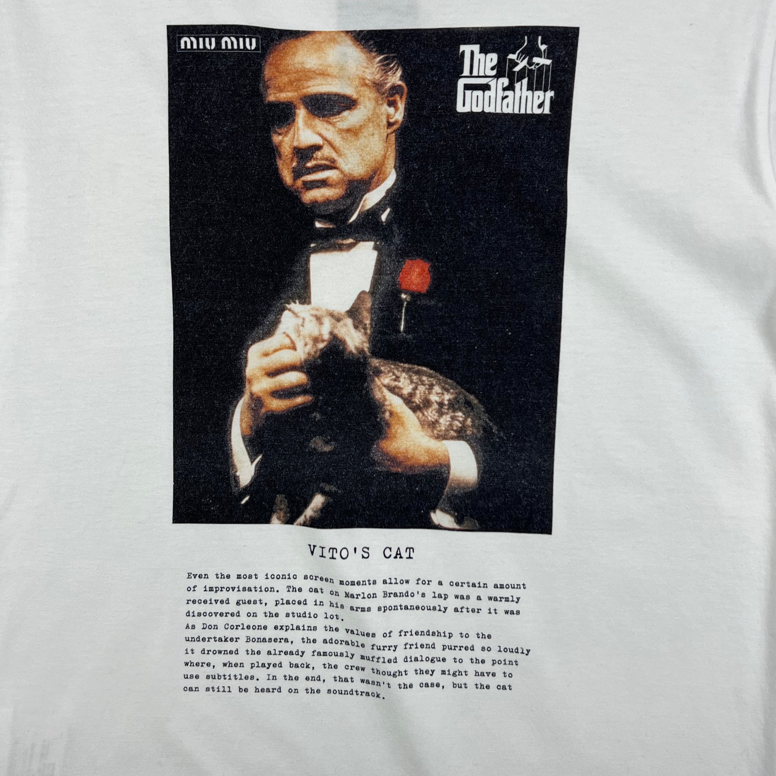 MIU MIU "THE GODFATHER" TEE