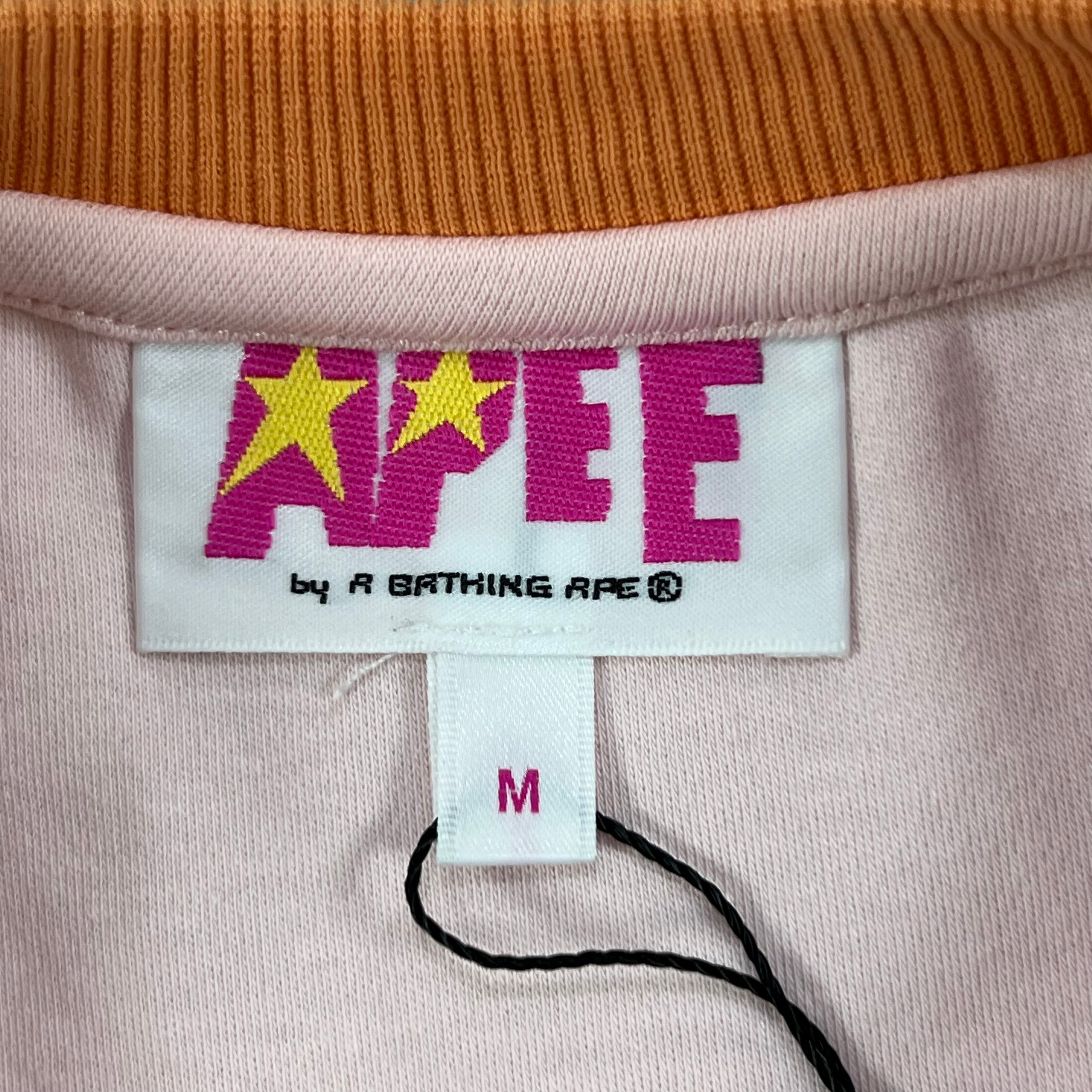 BAPE APEE GRAPHIC CROPPED TEE