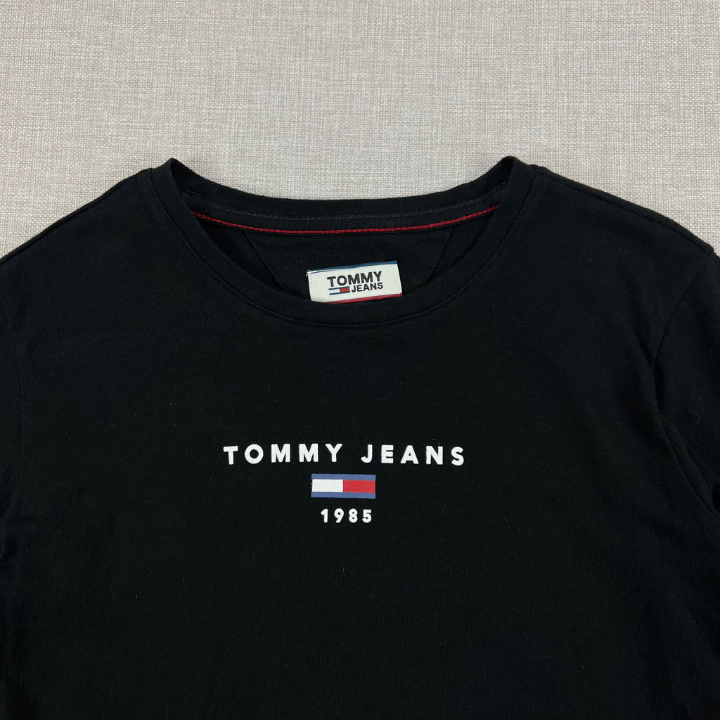 BLACK TOMMY JEANS LONG-SLEEVE