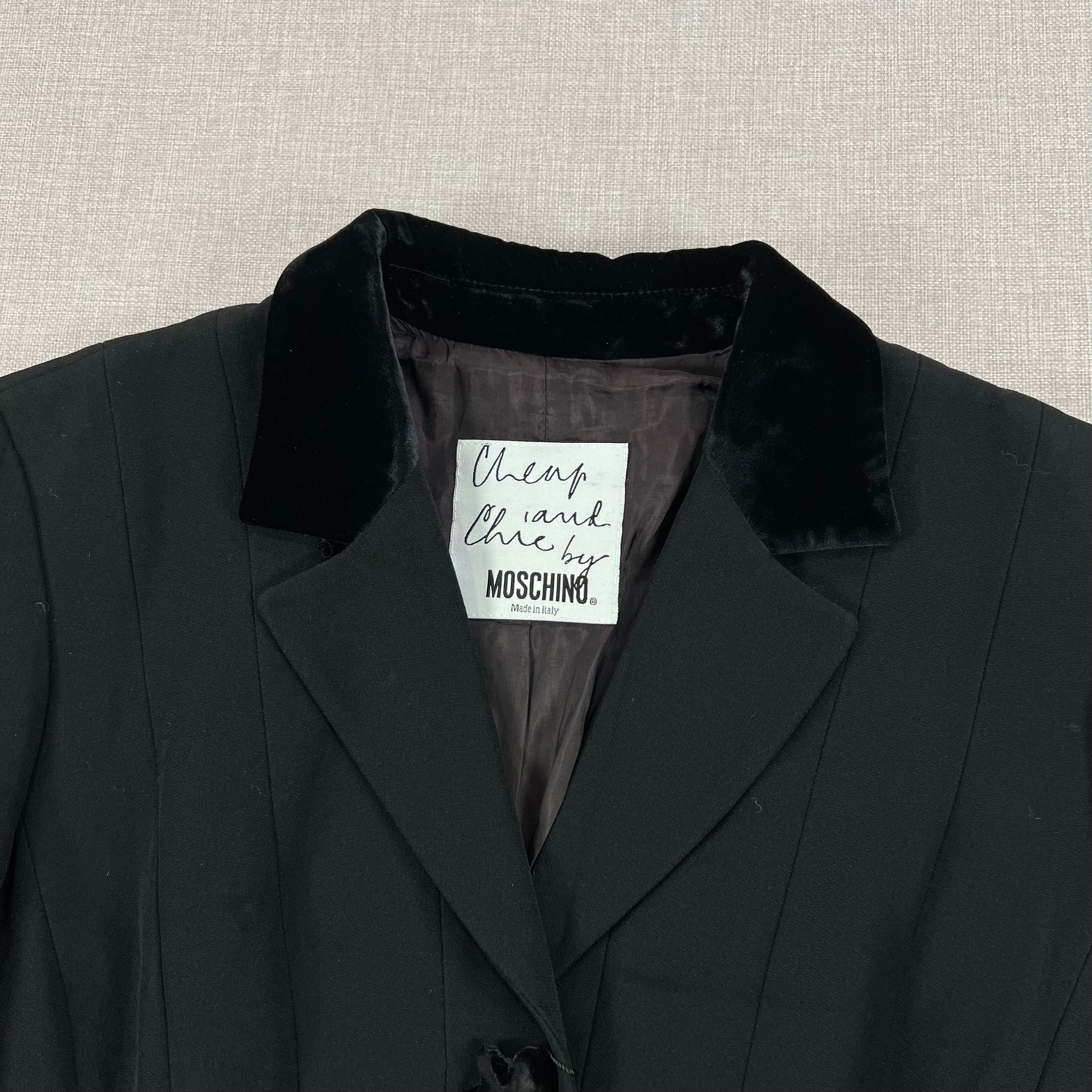 CHEAP AND CHIC BY MOSCHINO BLAZER