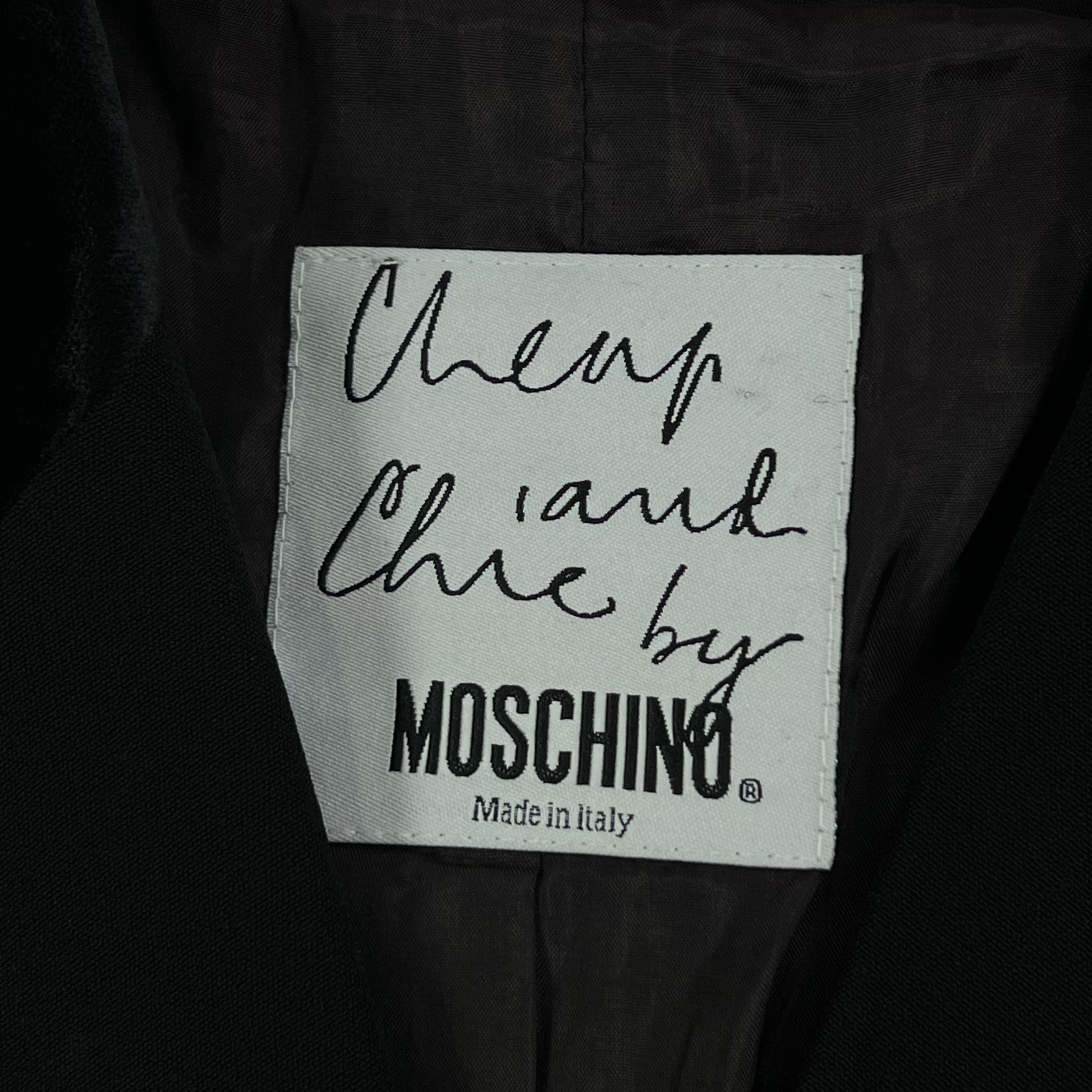 CHEAP AND CHIC BY MOSCHINO BLAZER