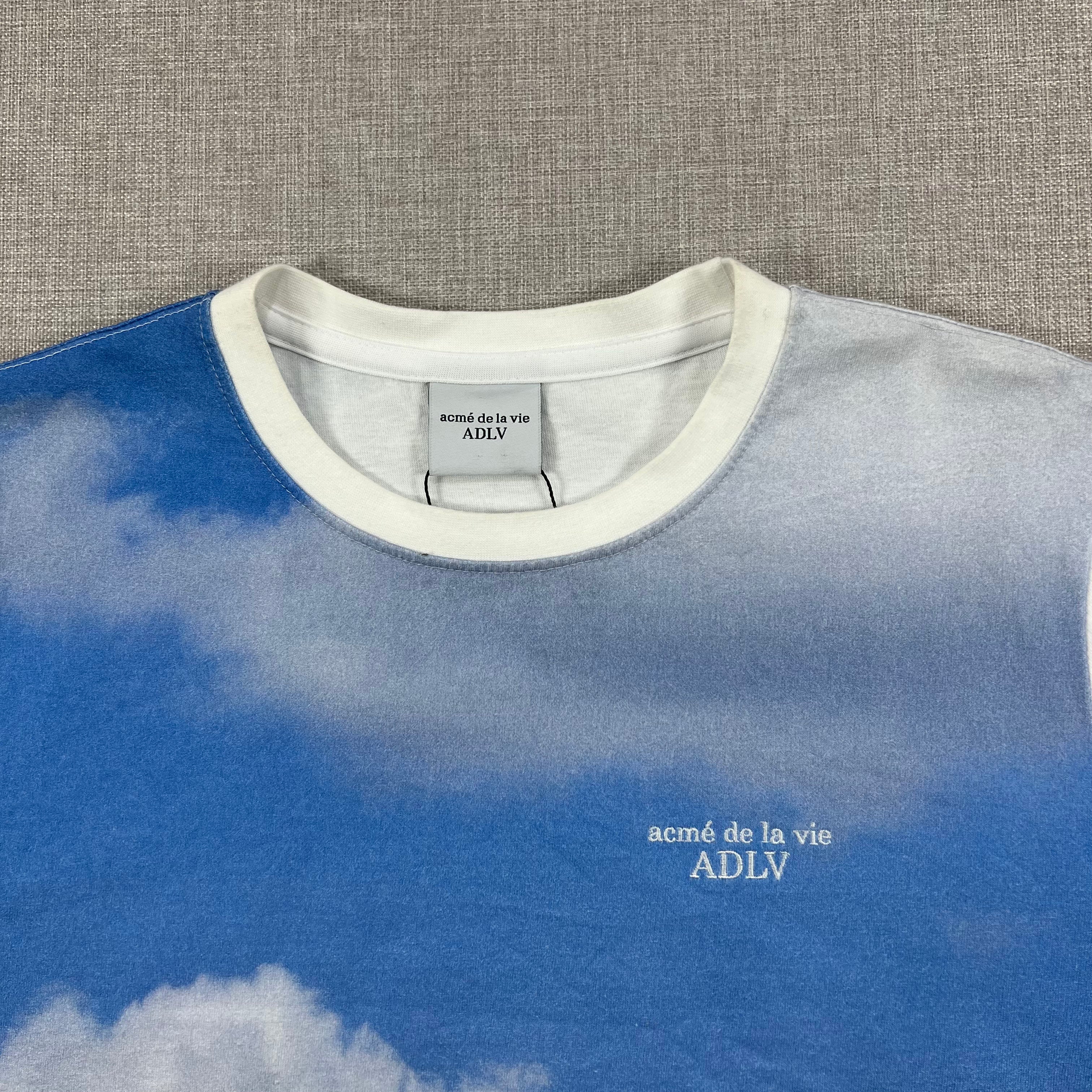 ACME DE LA VIE X LISA CLOUD ARTWORK CROP TOP
