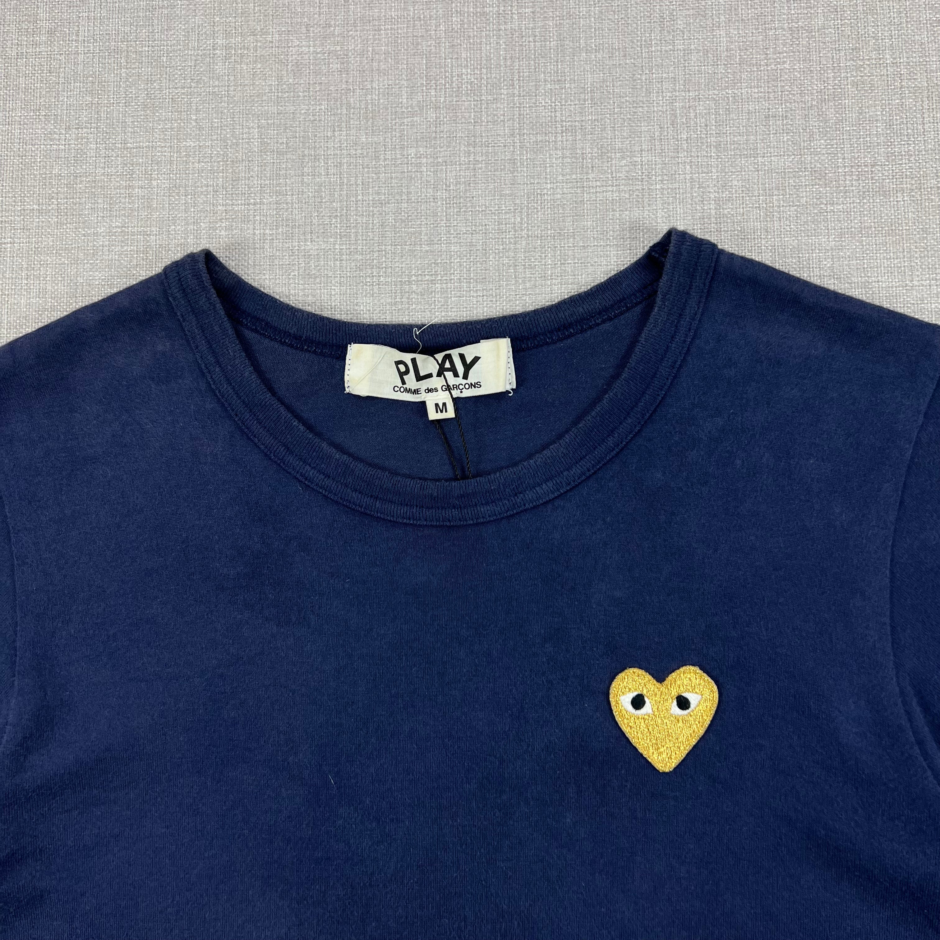 COMMES DES GARCONS PLAY LOGO TEE