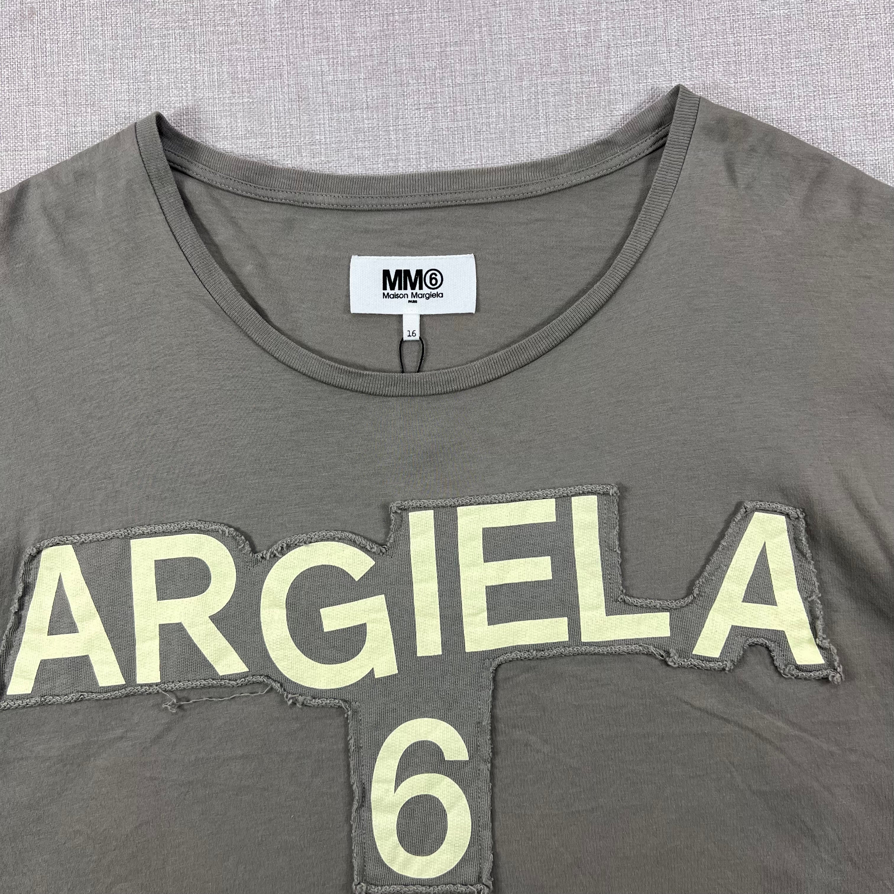 MM6 MAISON MARGIELA COTTON CROP TOP