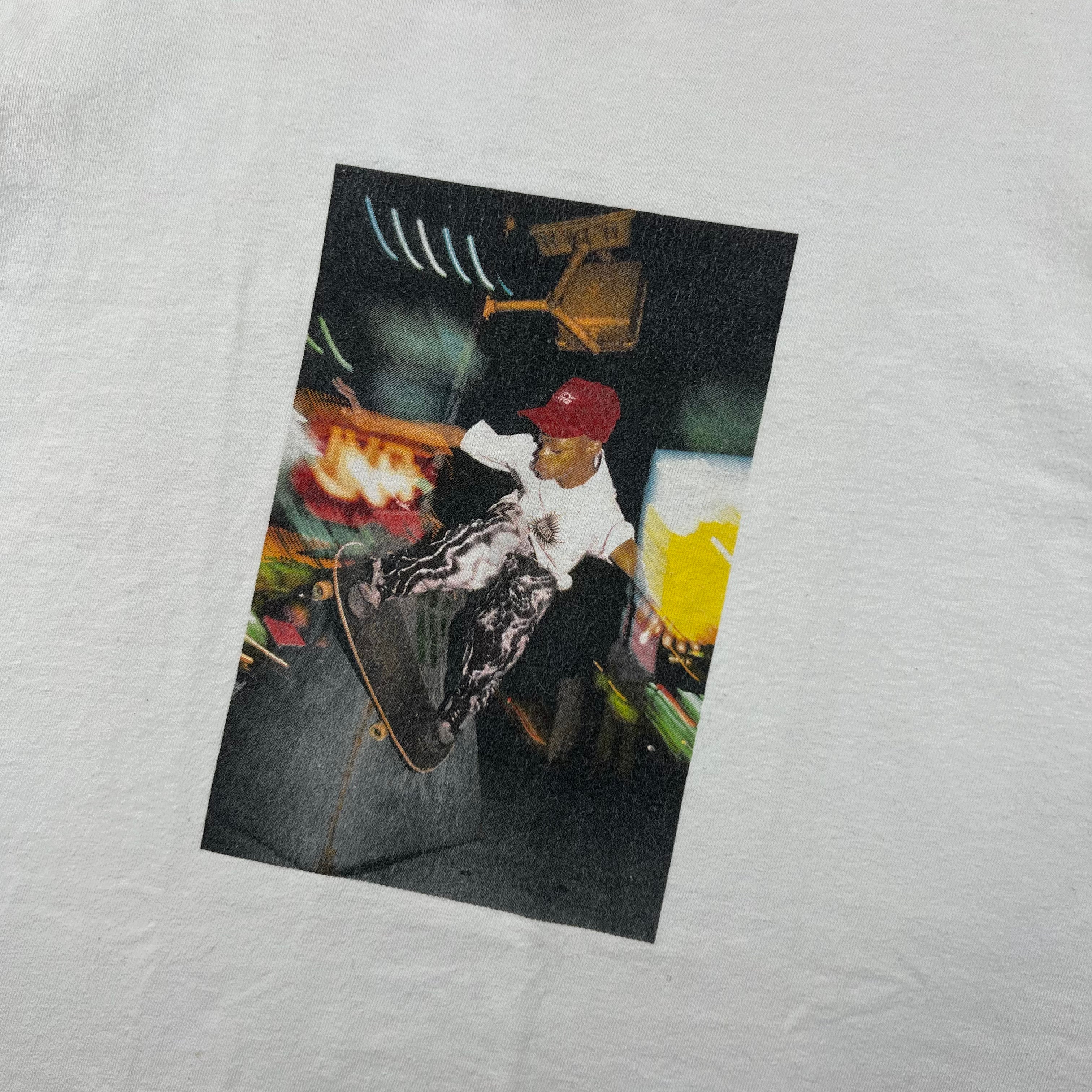 SUPREME X COMME DES GARCONS HAROLD HUNTER TEE (CROPPED)