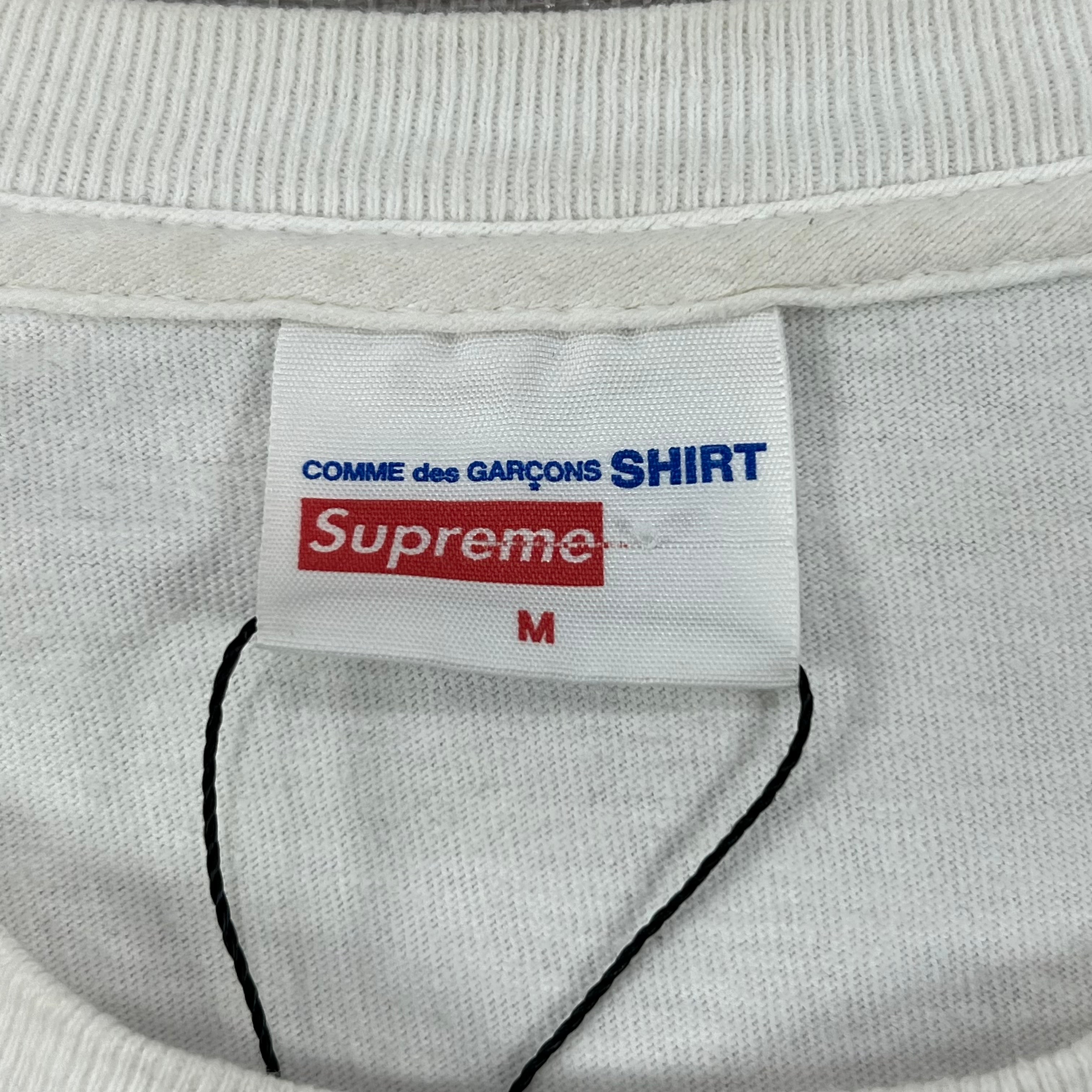 SUPREME X COMME DES GARCONS HAROLD HUNTER TEE (CROPPED)