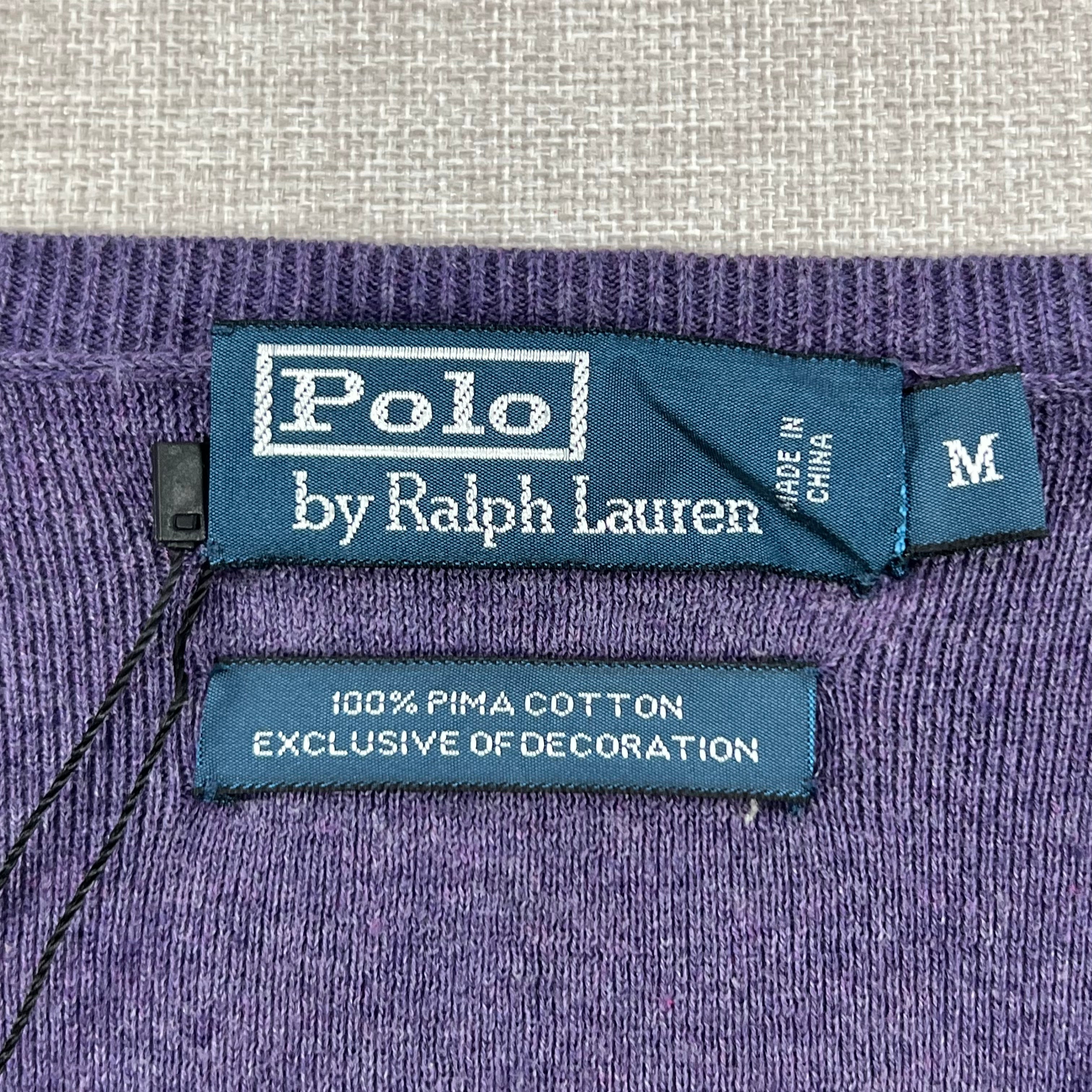 POLO RALPH LAUREN V-NECK SWEATER