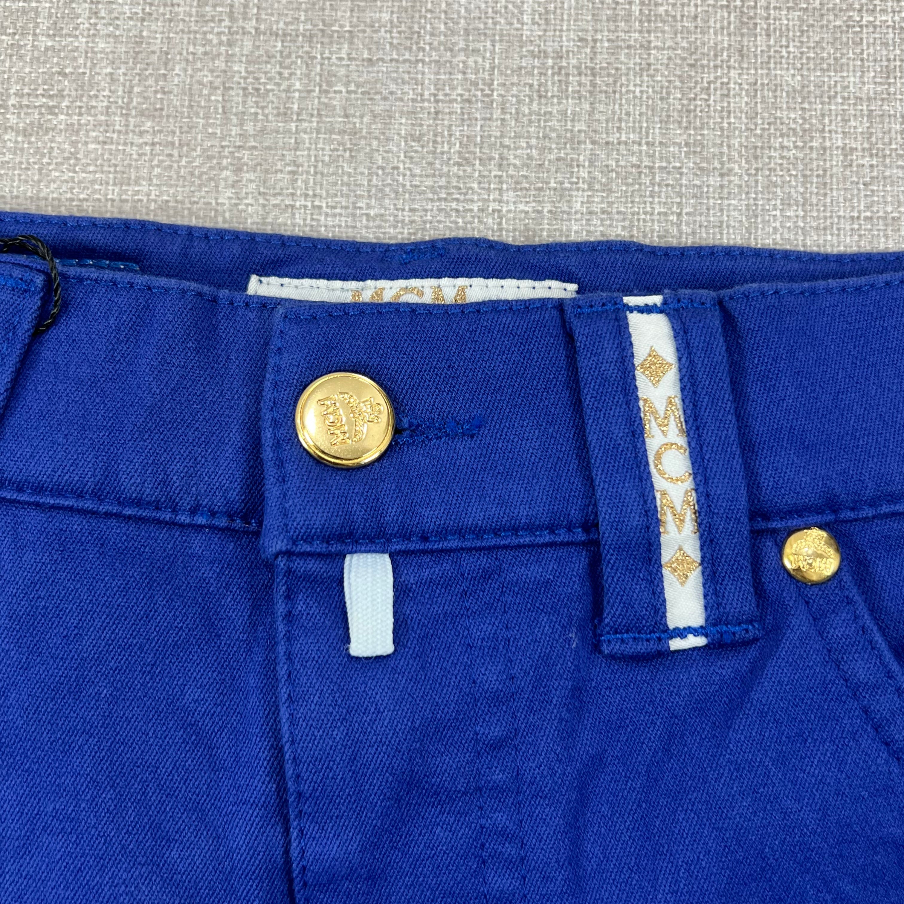 MCM BLUE DENIM JEANS