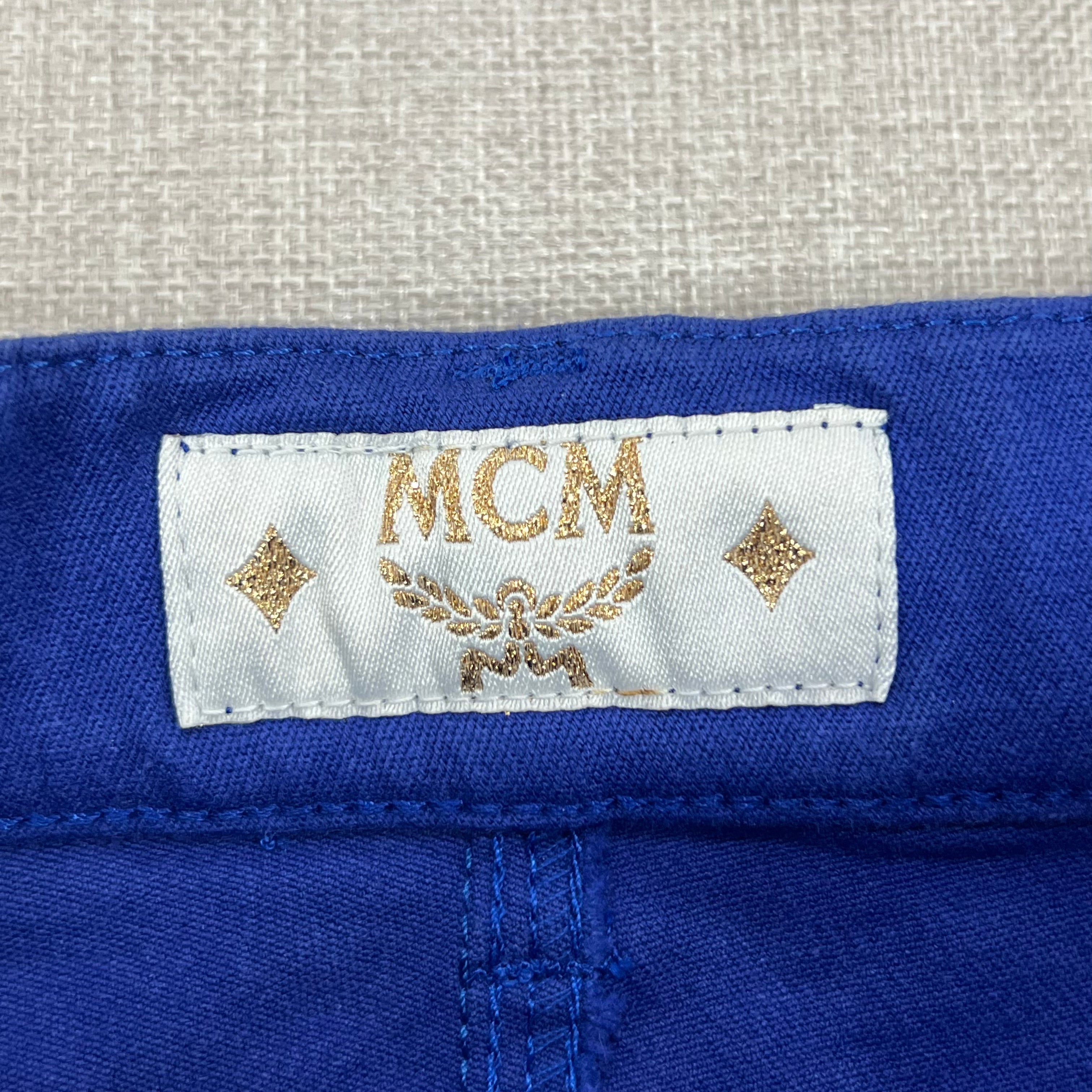 MCM BLUE DENIM JEANS