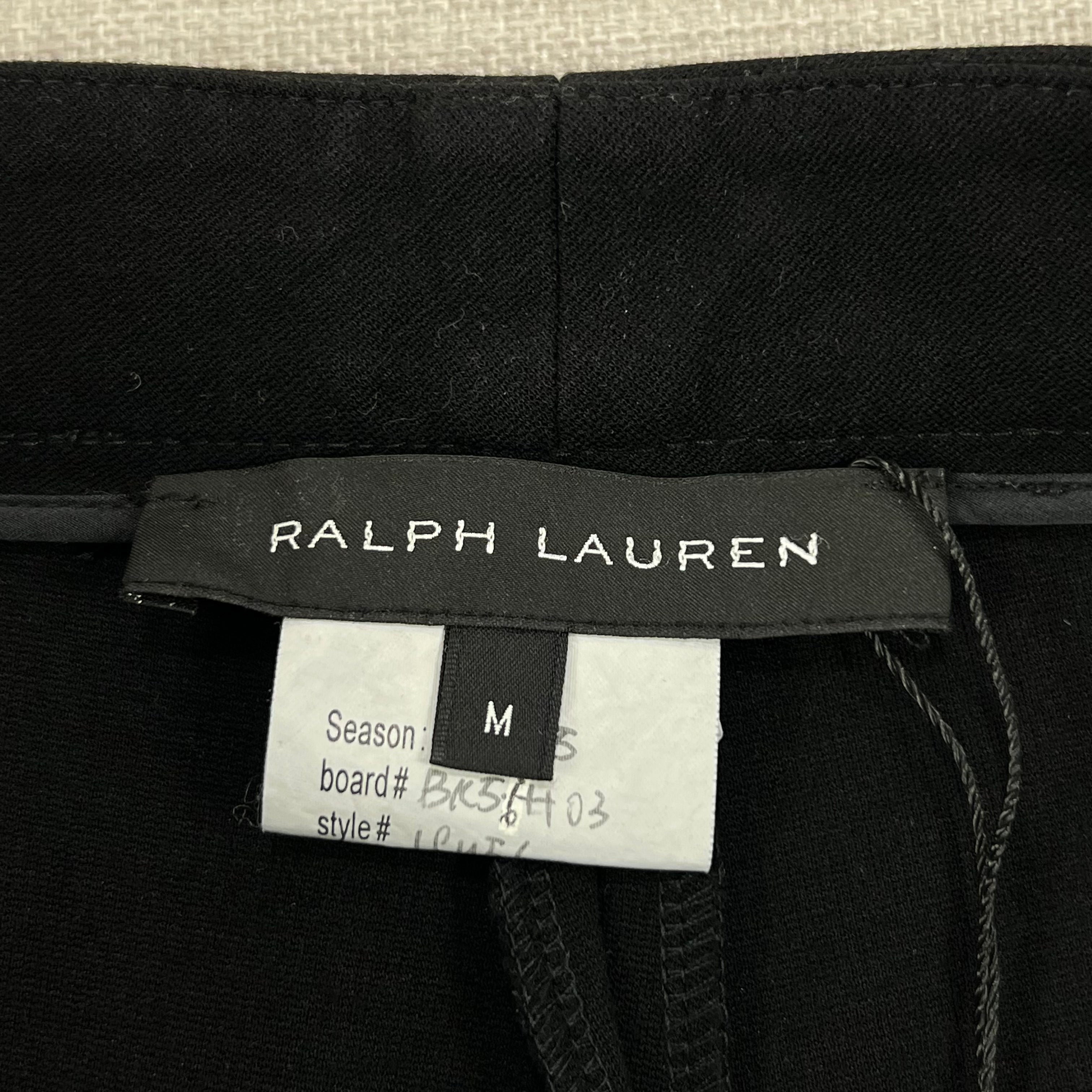 RALPH LAUREN SEQUIN SIDE STRIPE PANTS