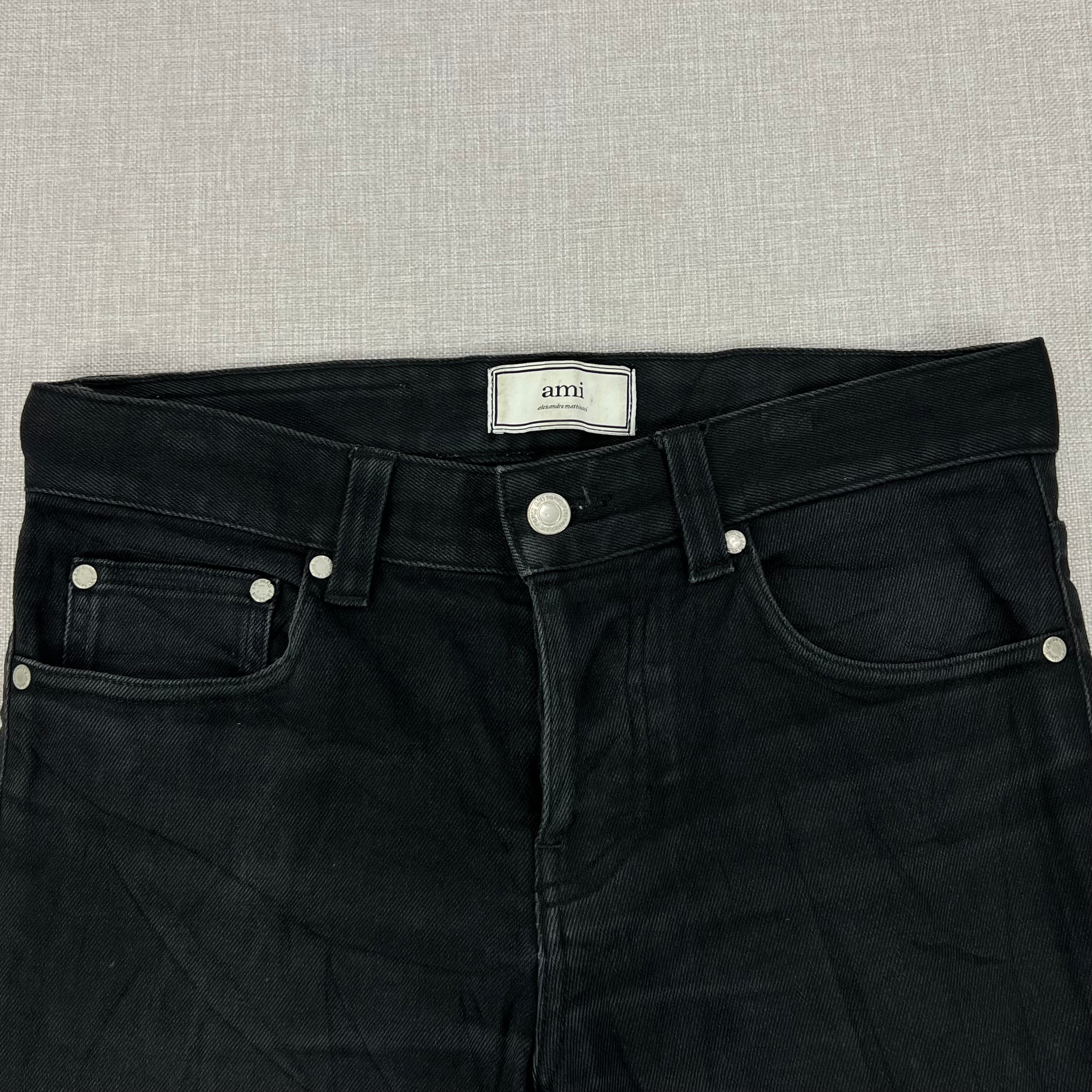 BLACK AMI SKINNY JEANS