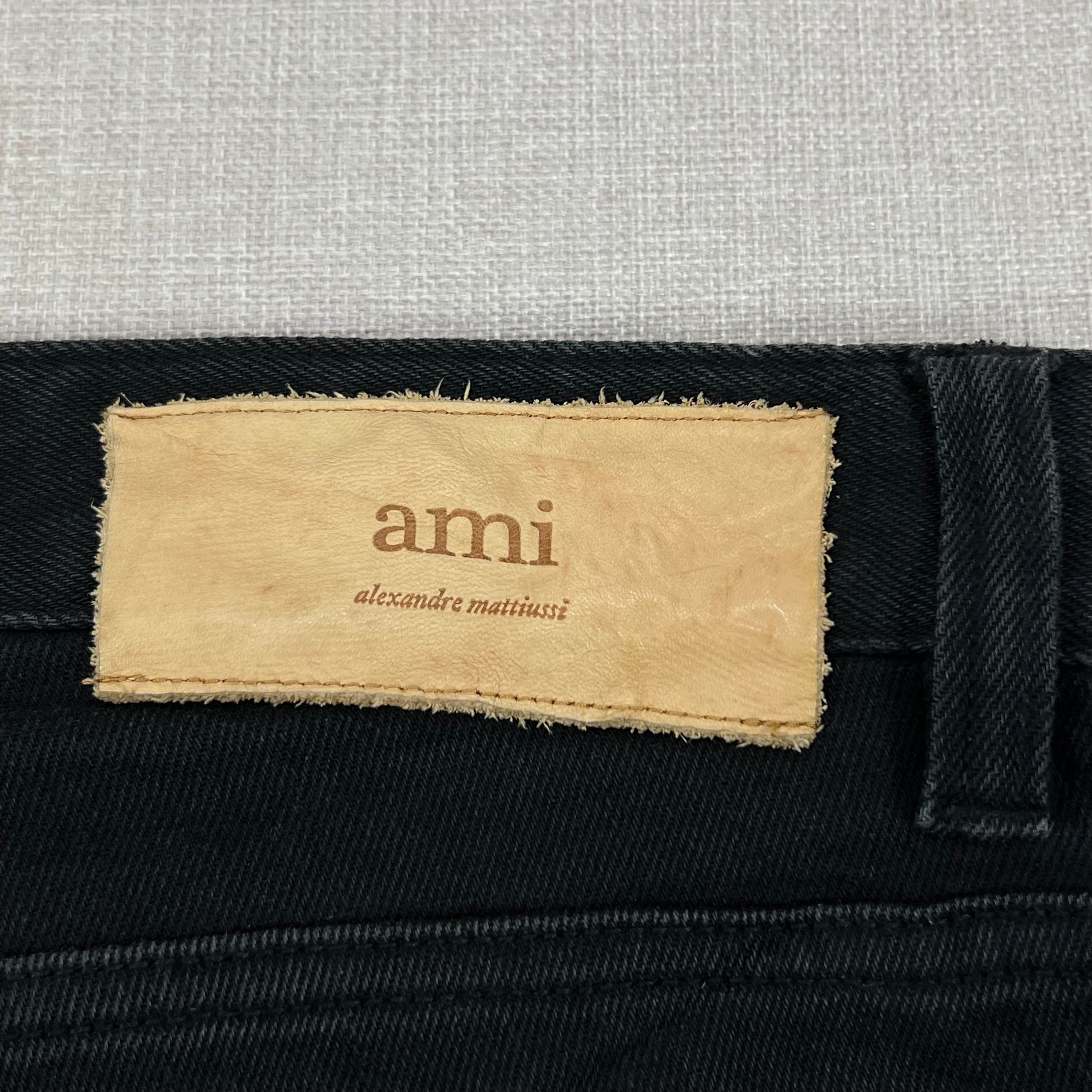 BLACK AMI SKINNY JEANS