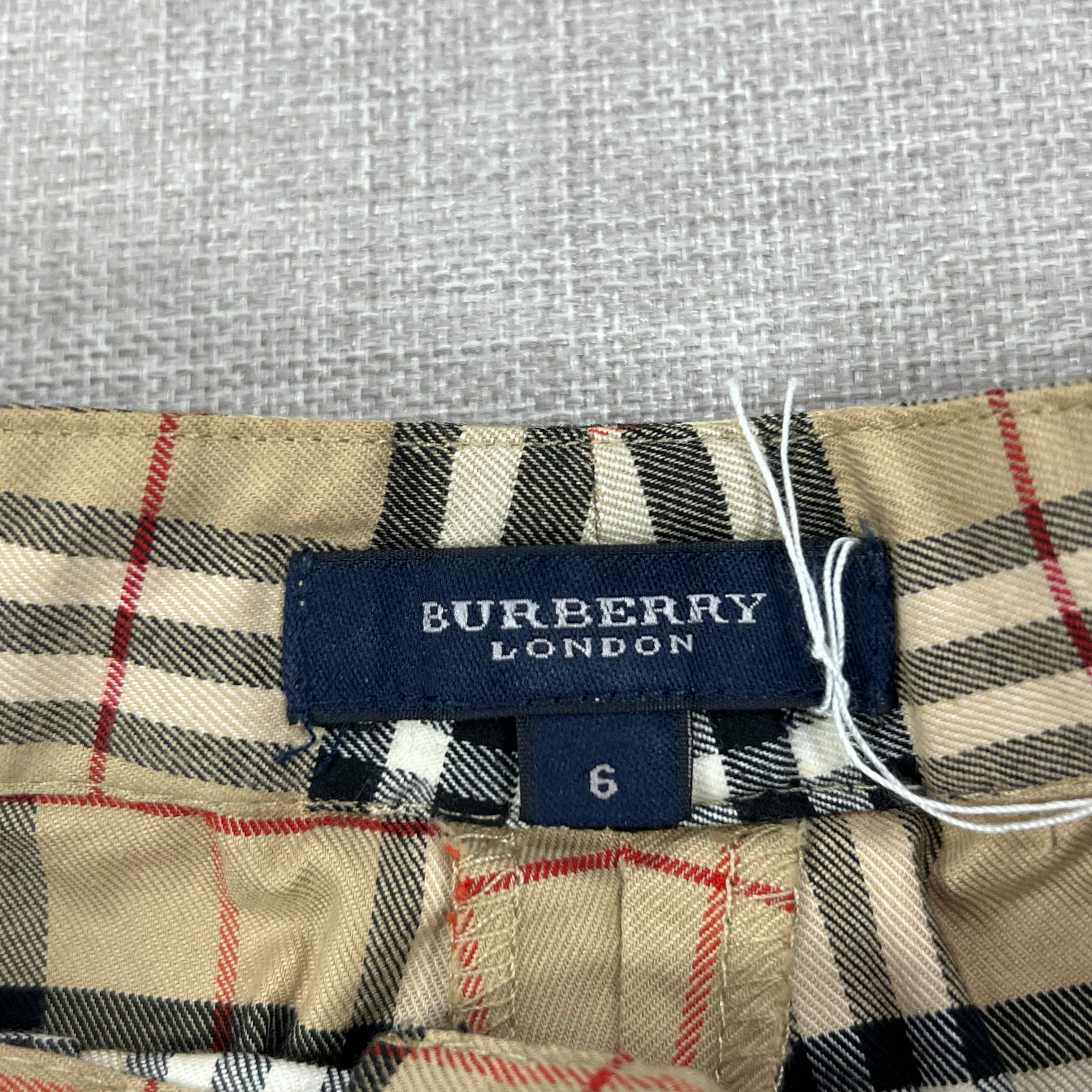 VINTAGE  BURBERRY PLAID PANTS