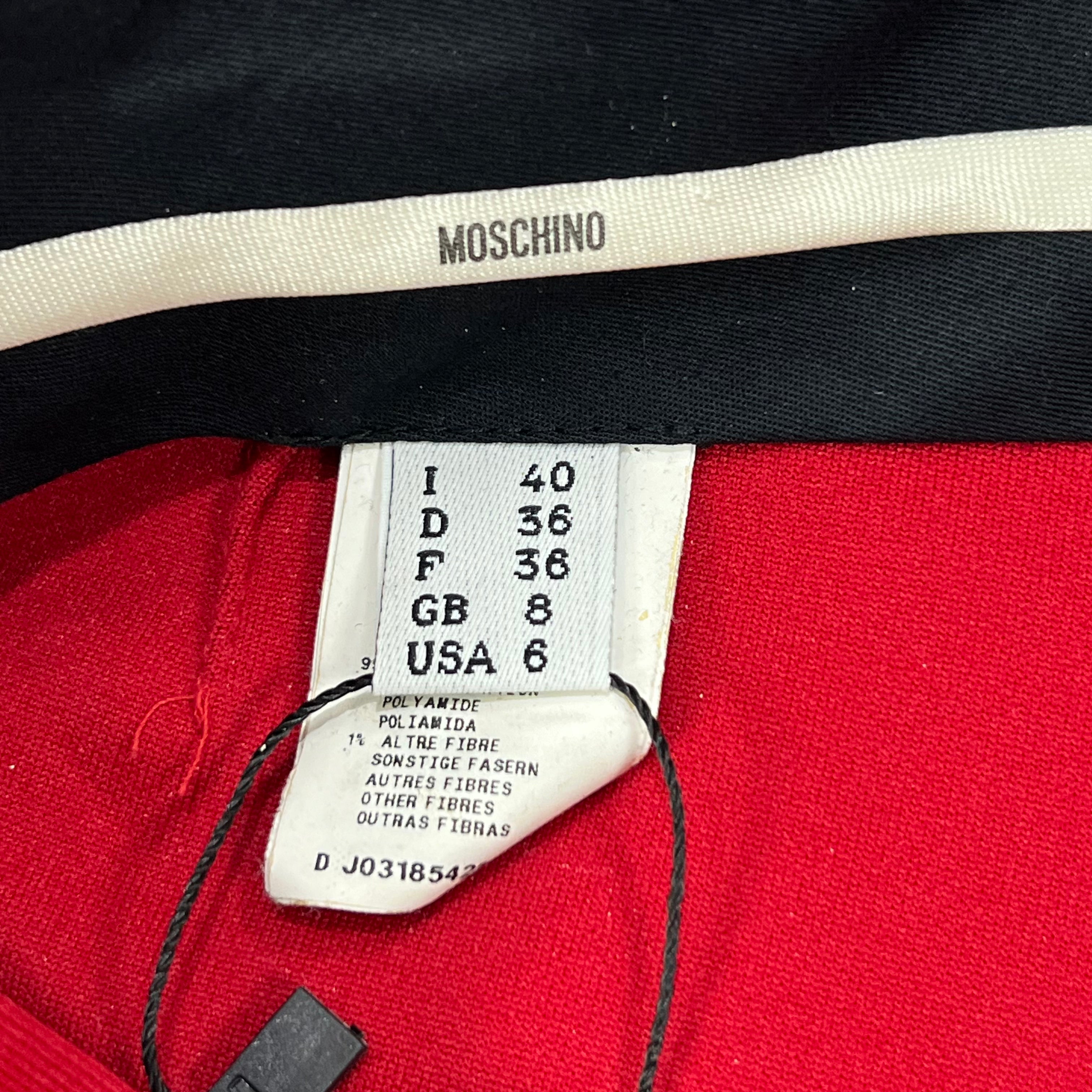 MOSCHINO COUTURE BIKER PANTS