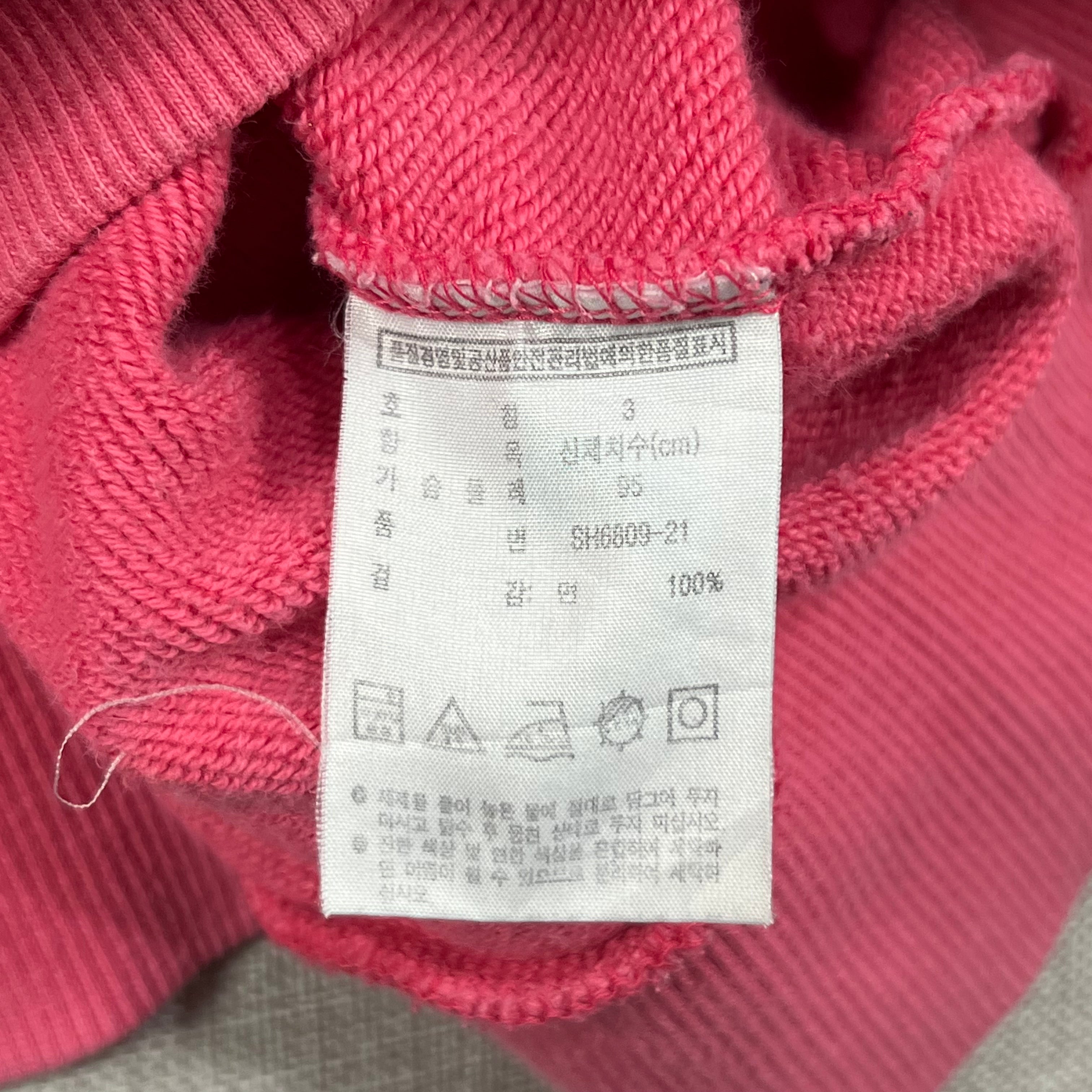 BRIGHT PINK LACOSTE HOODIE