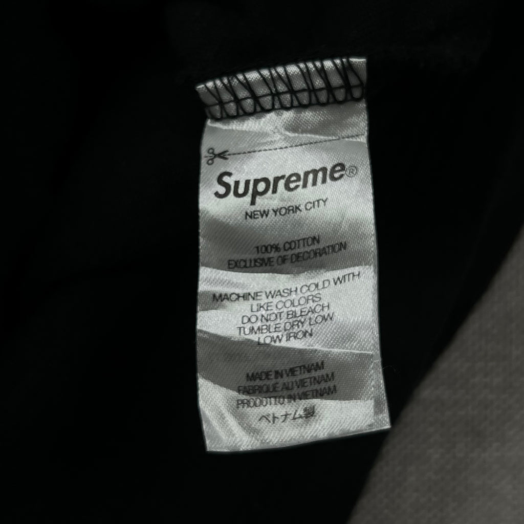 BLACK SUPREME S/S POCKET TEE