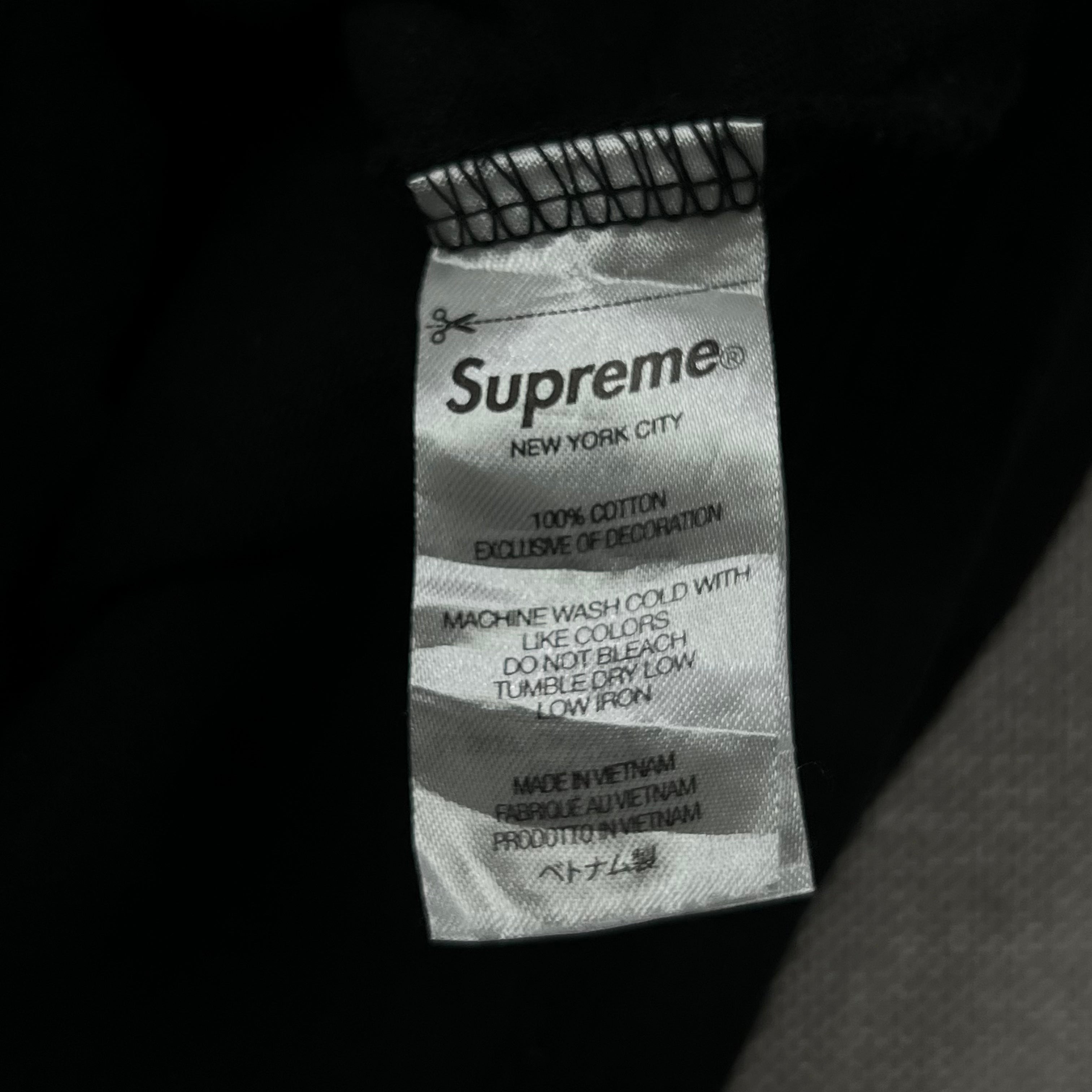 BLACK SUPREME S/S POCKET TEE