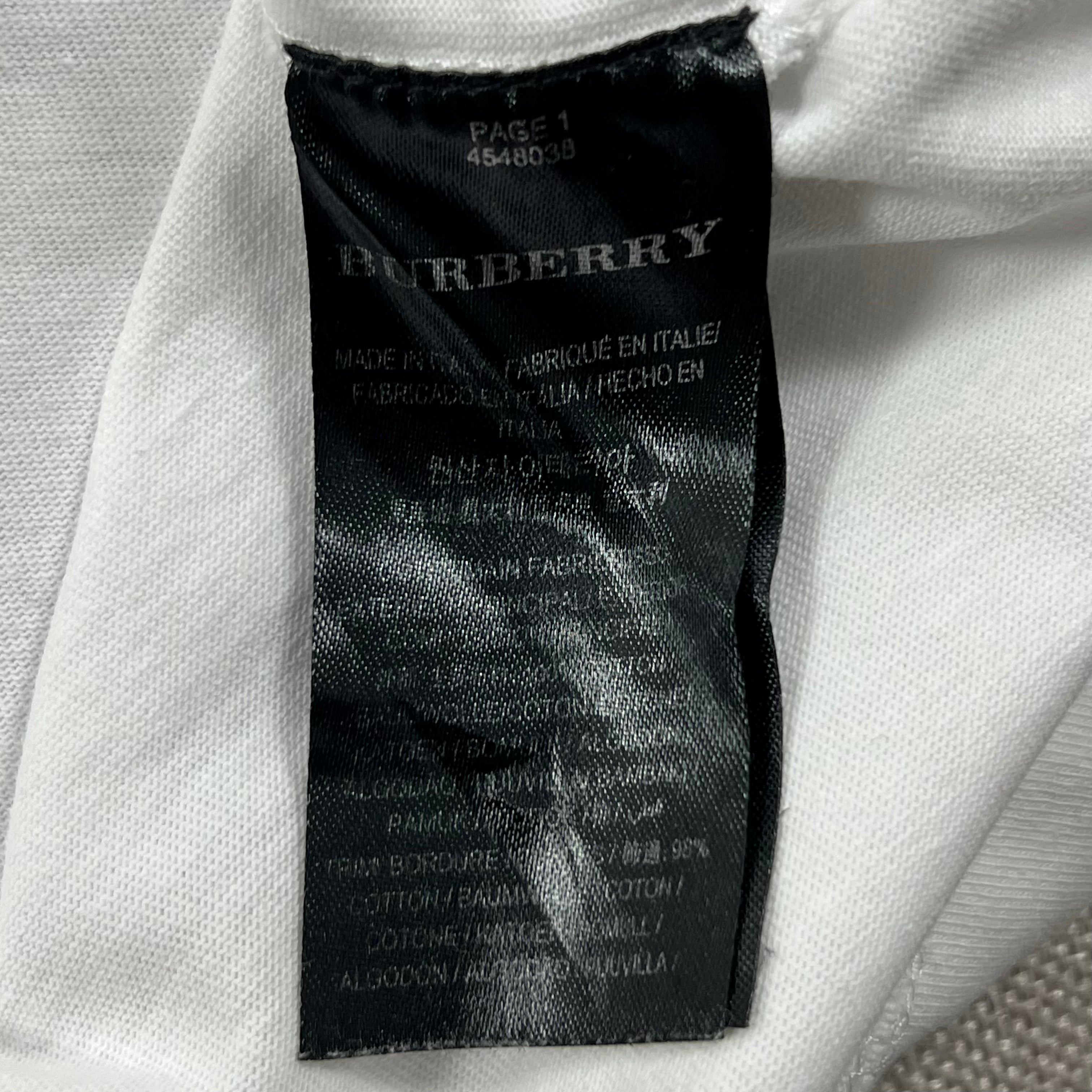 BURBERRY RE-ISSUED CAPSULE PIECE RAINBOW LOGO TEE