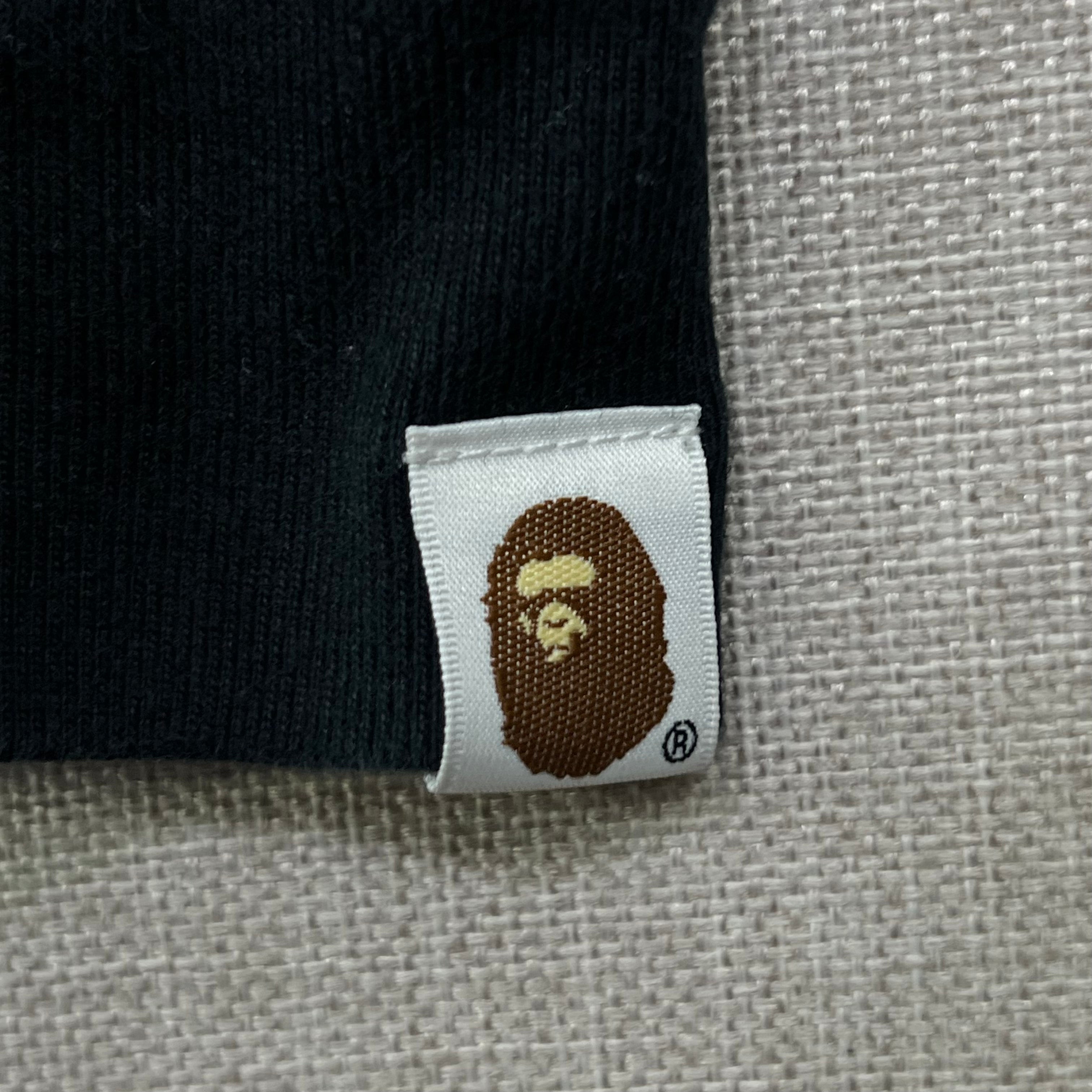 BAPE 1ST CAMO COLLEGE LONG SLEEVE TEE