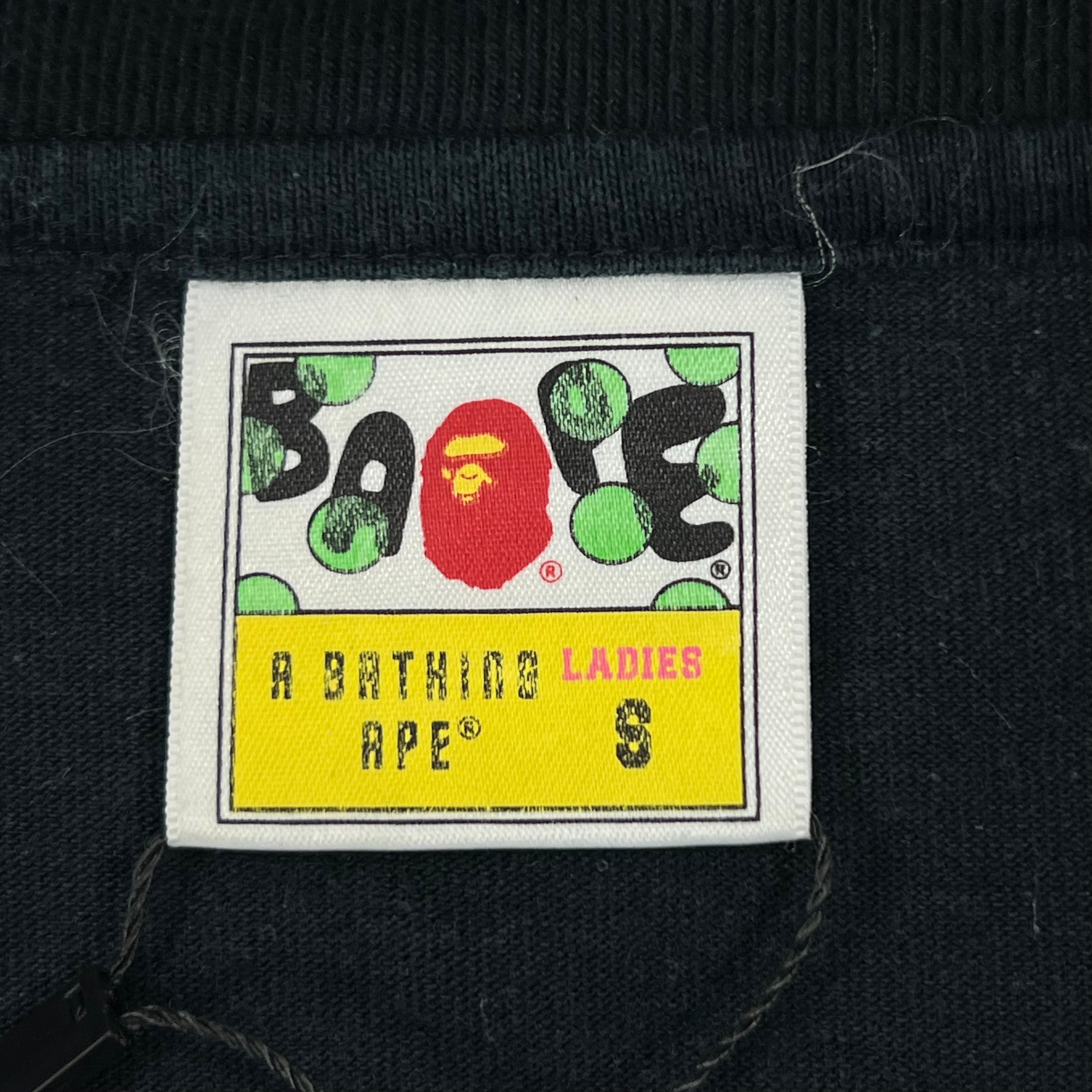 BAPE 1ST CAMO COLLEGE LONG SLEEVE TEE