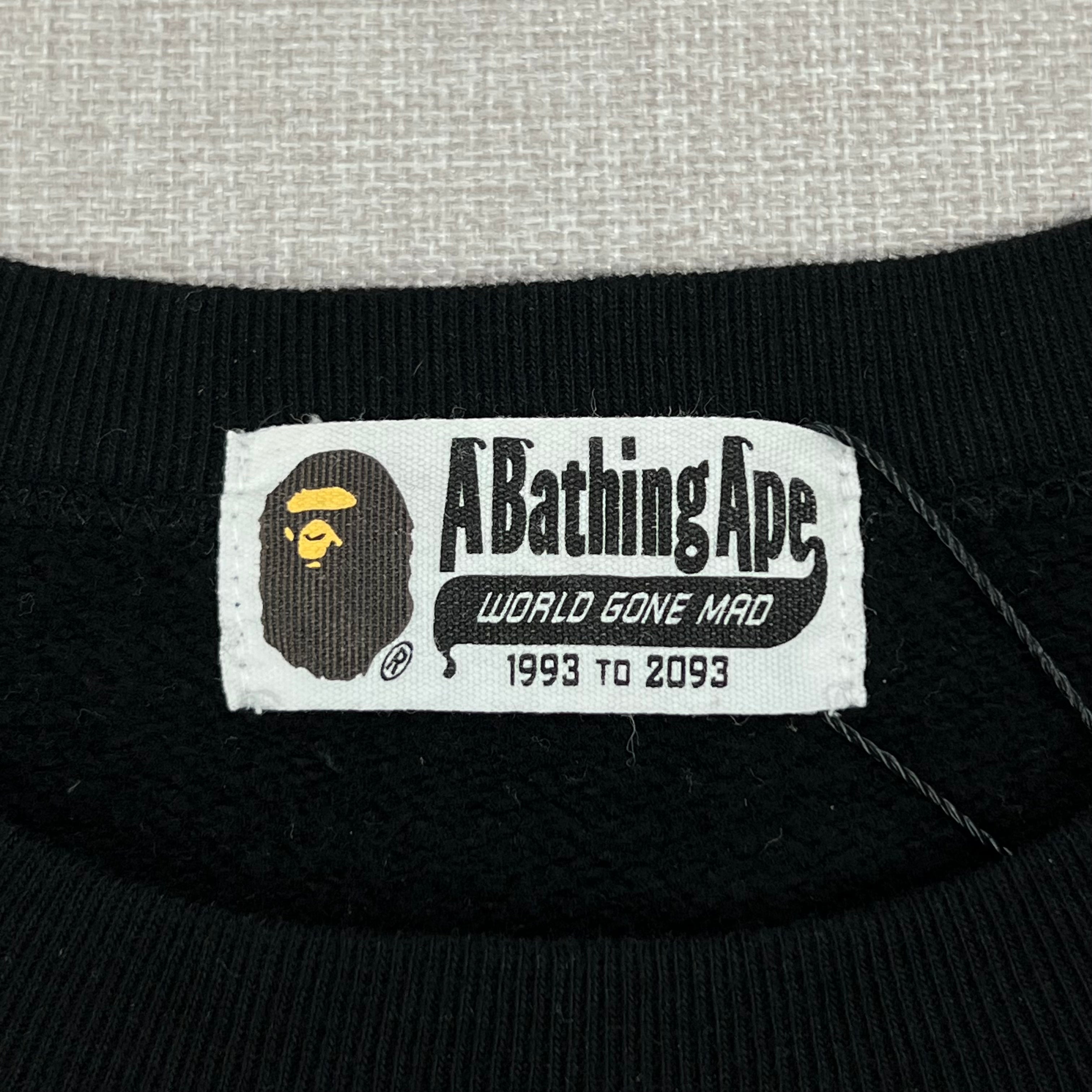 BAPE SPEEL OUT FLORAL CREWNECK SWEATSHIRT