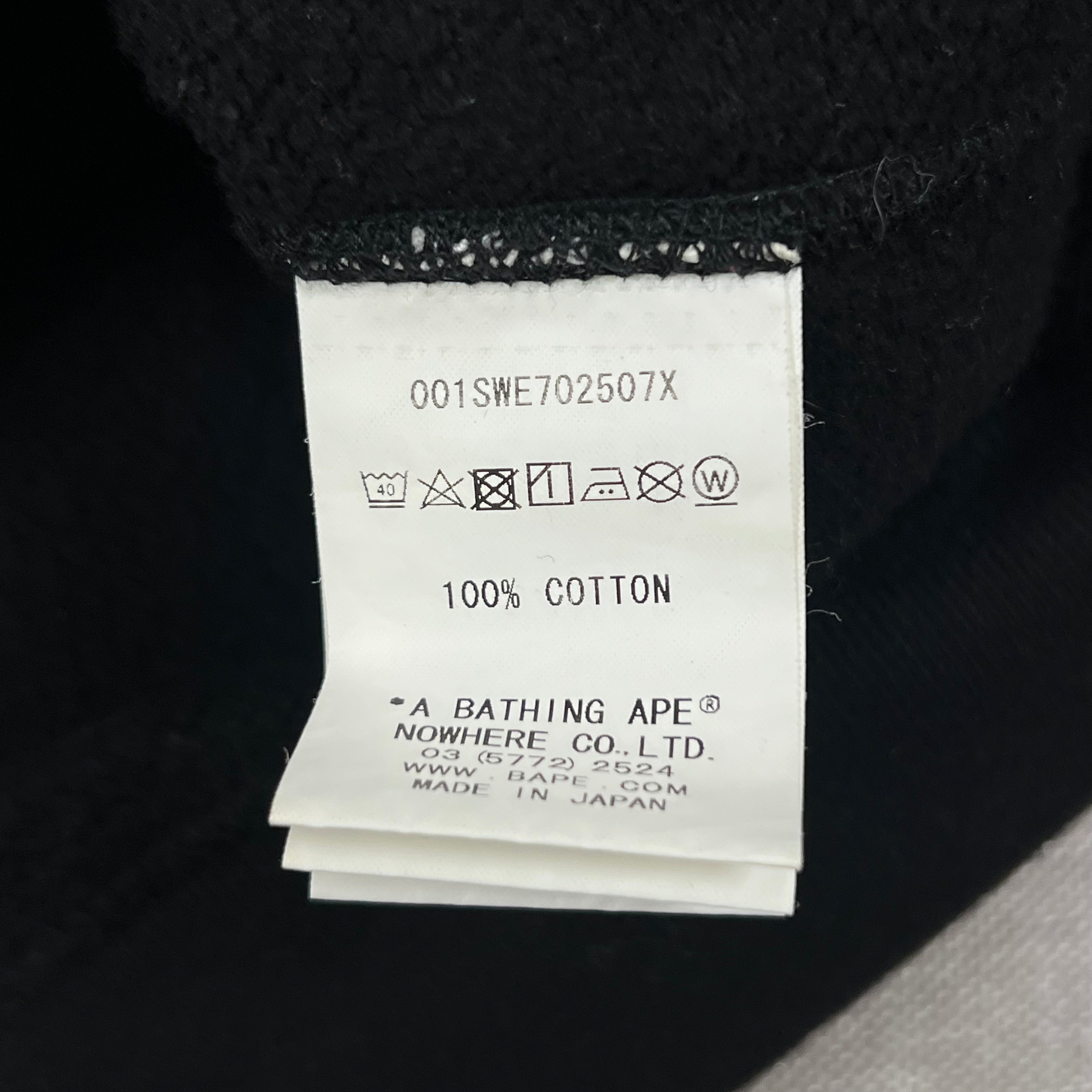 BAPE SPEEL OUT FLORAL CREWNECK SWEATSHIRT