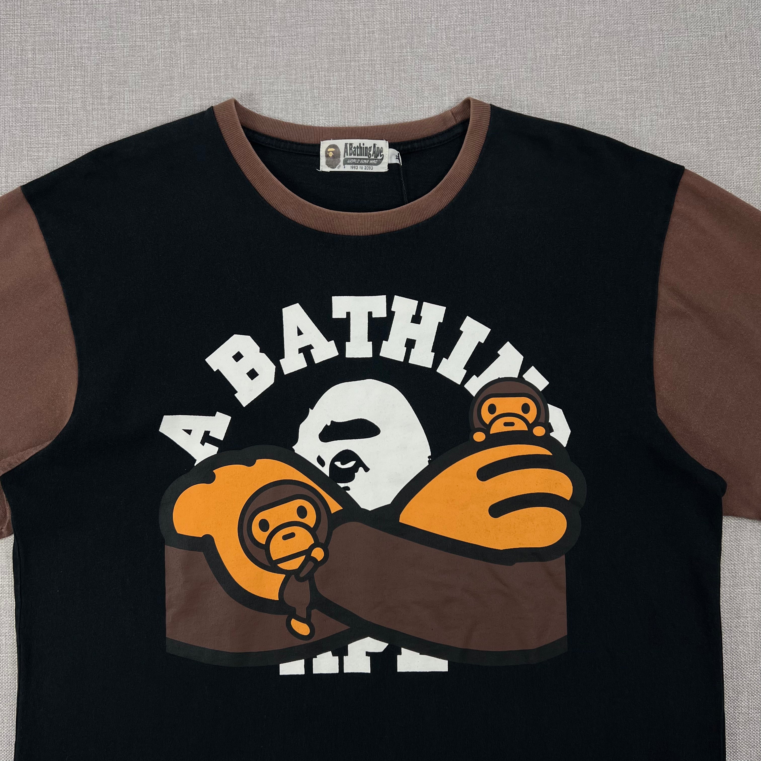 BAPE BABY MILO RINGER TEE