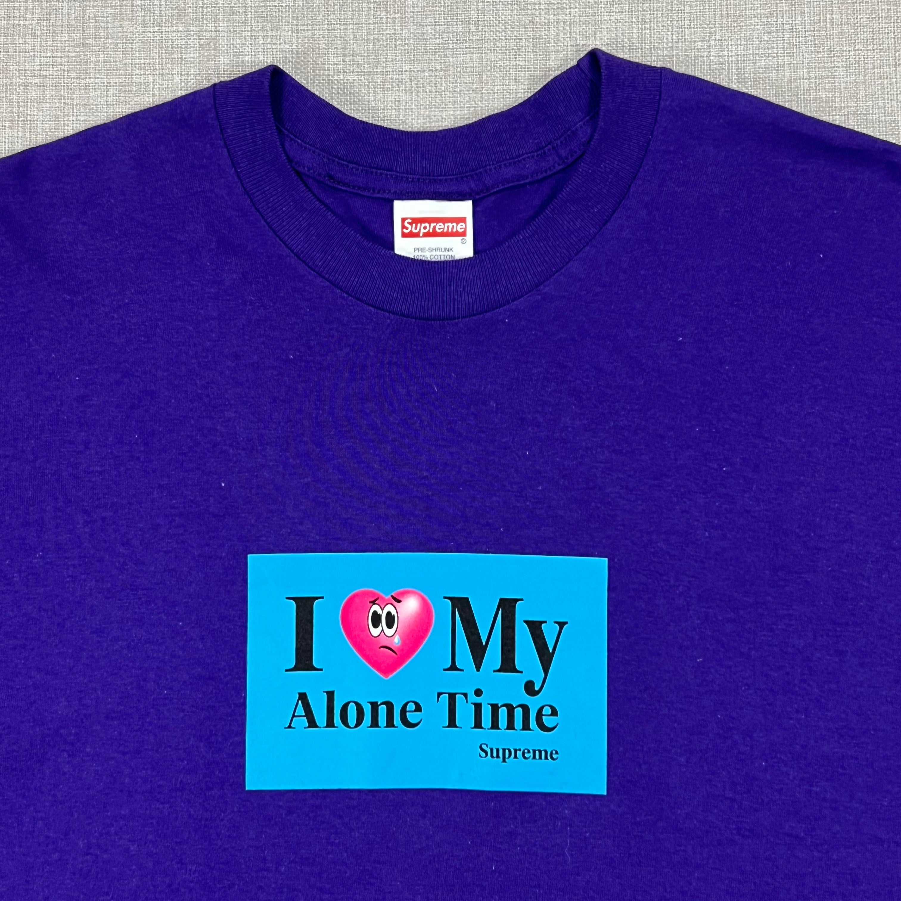 SUPREME ALONE TIME TEE