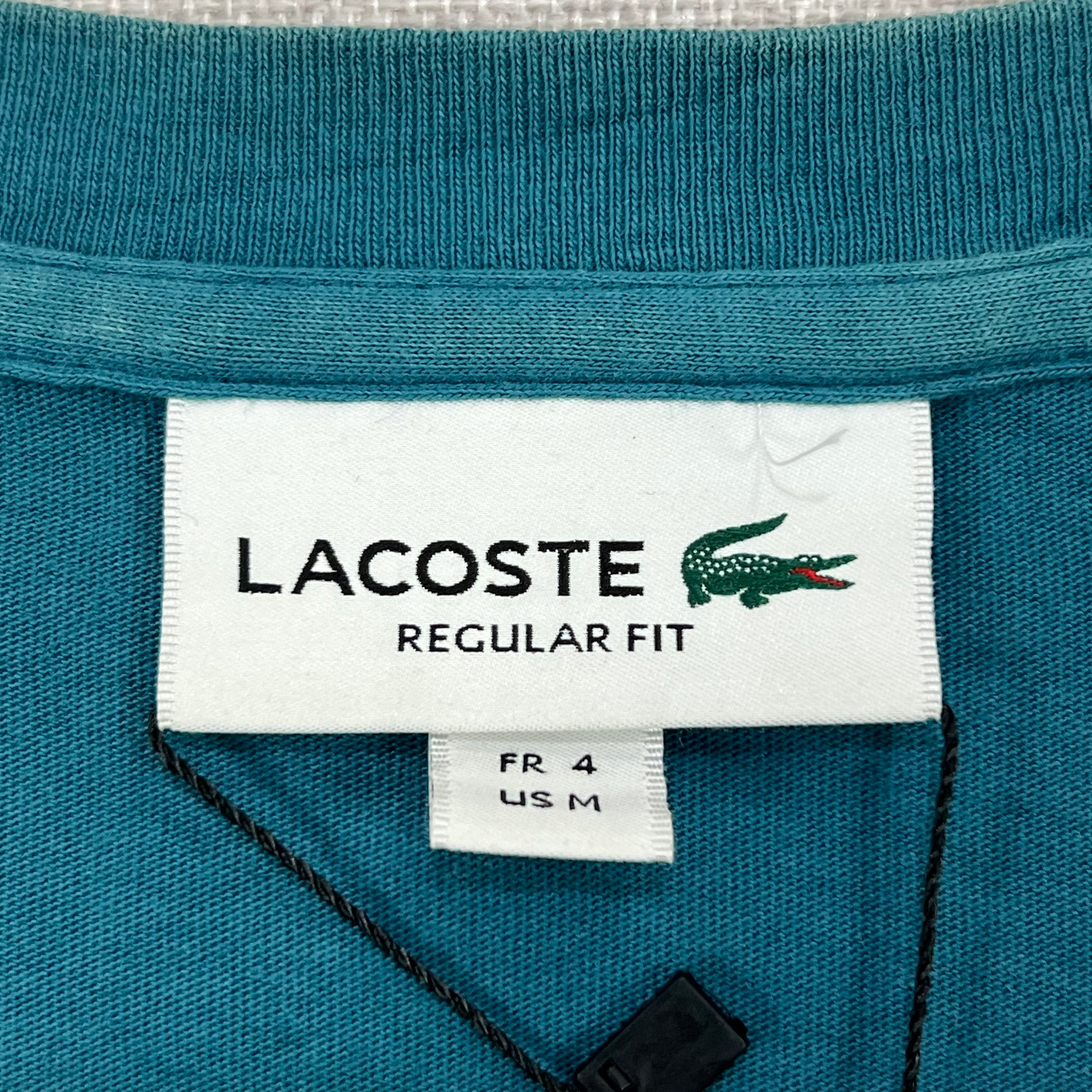 LACOSTE MENS LOGO GRAPHIC TEE