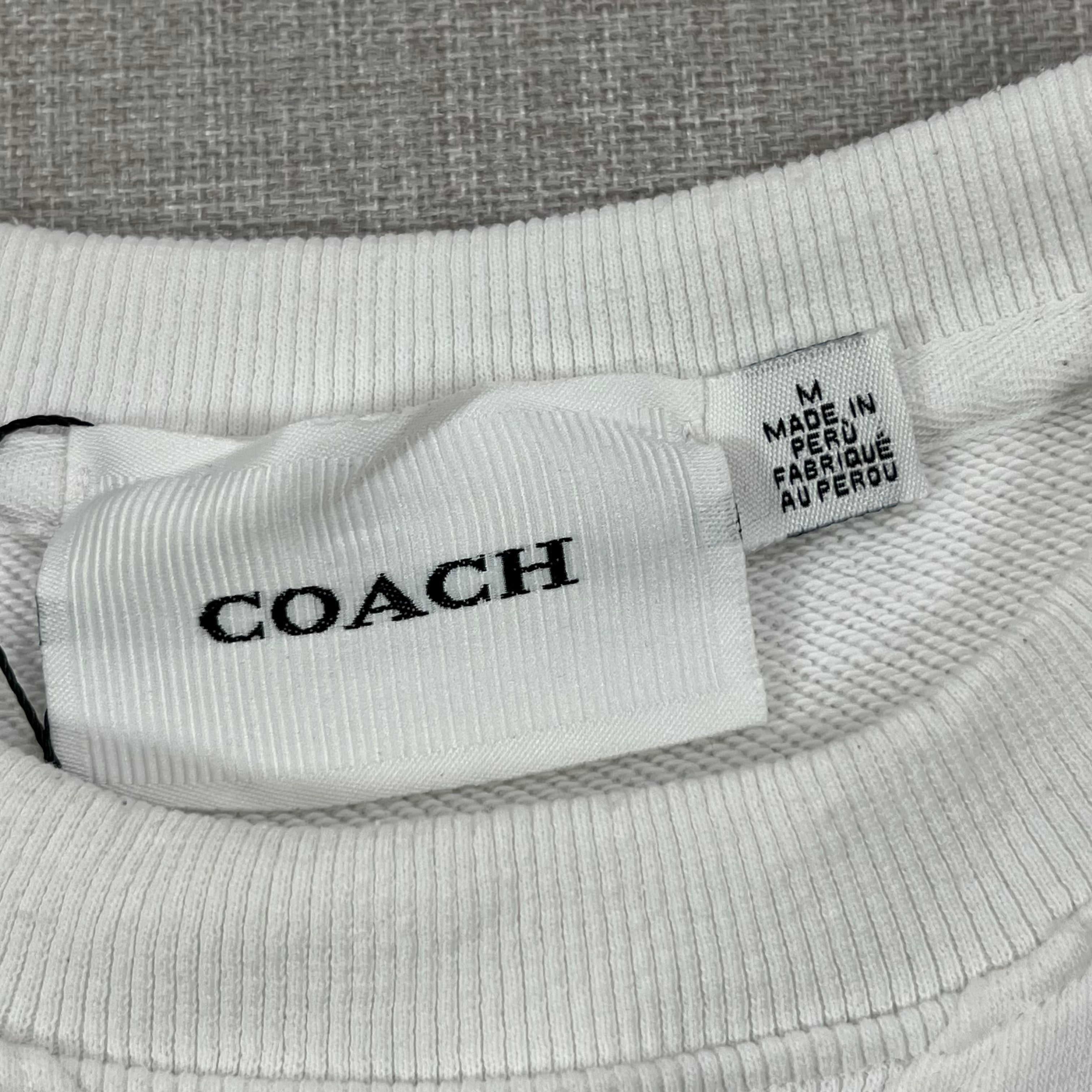 COACH GRAPHIC LOGO SWEATSHIRT