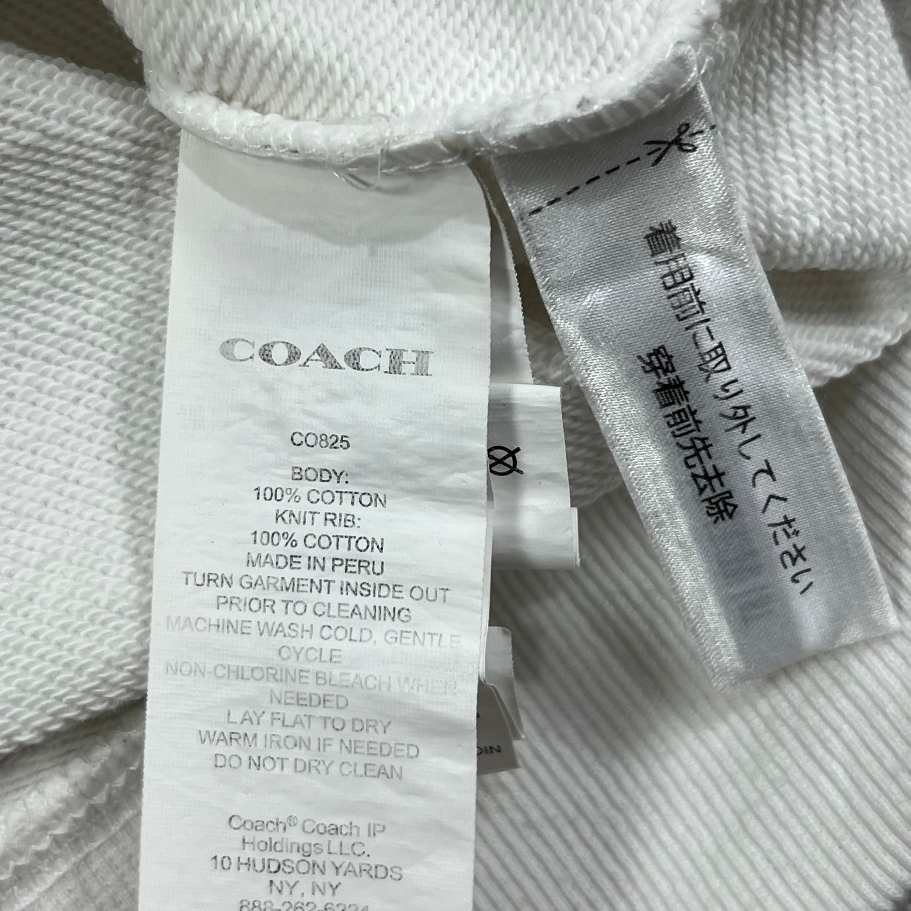 COACH GRAPHIC LOGO SWEATSHIRT