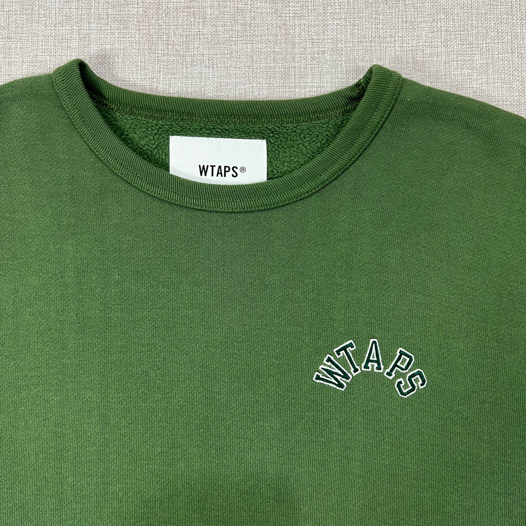 WTAPS LOGO EMBROIDERY PULLOVER SWEATSHIRT