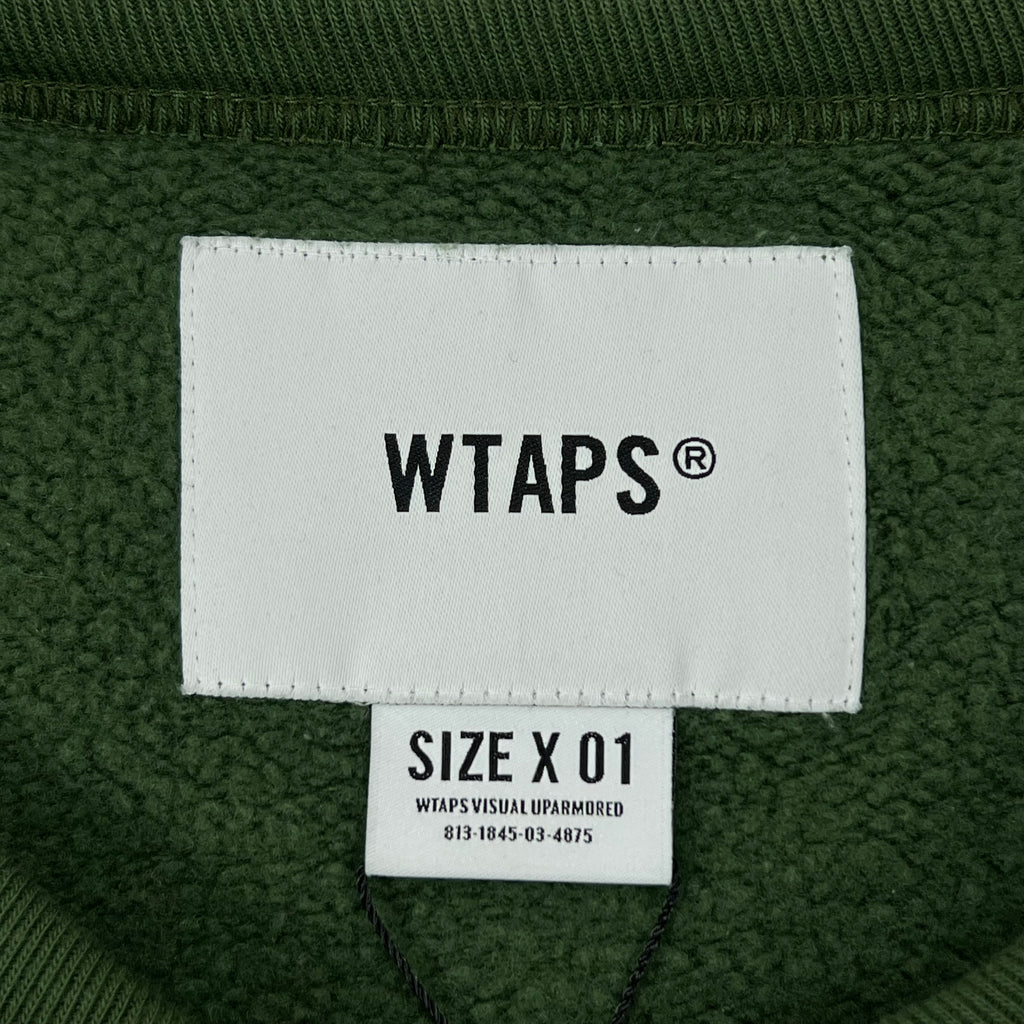 WTAPS LOGO EMBROIDERY PULLOVER SWEATSHIRT
