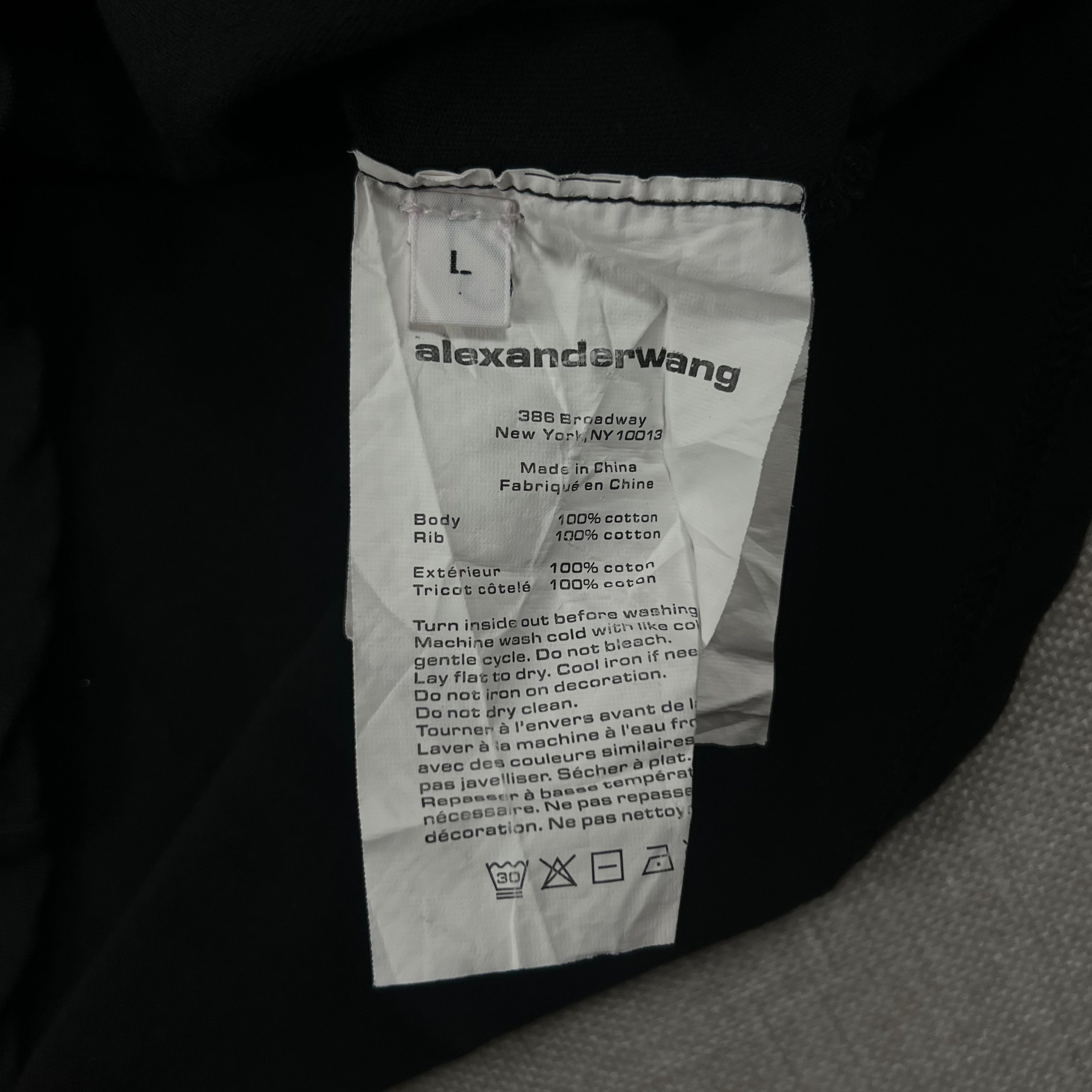 ALEXANDER WANG LONG-SLEEVE