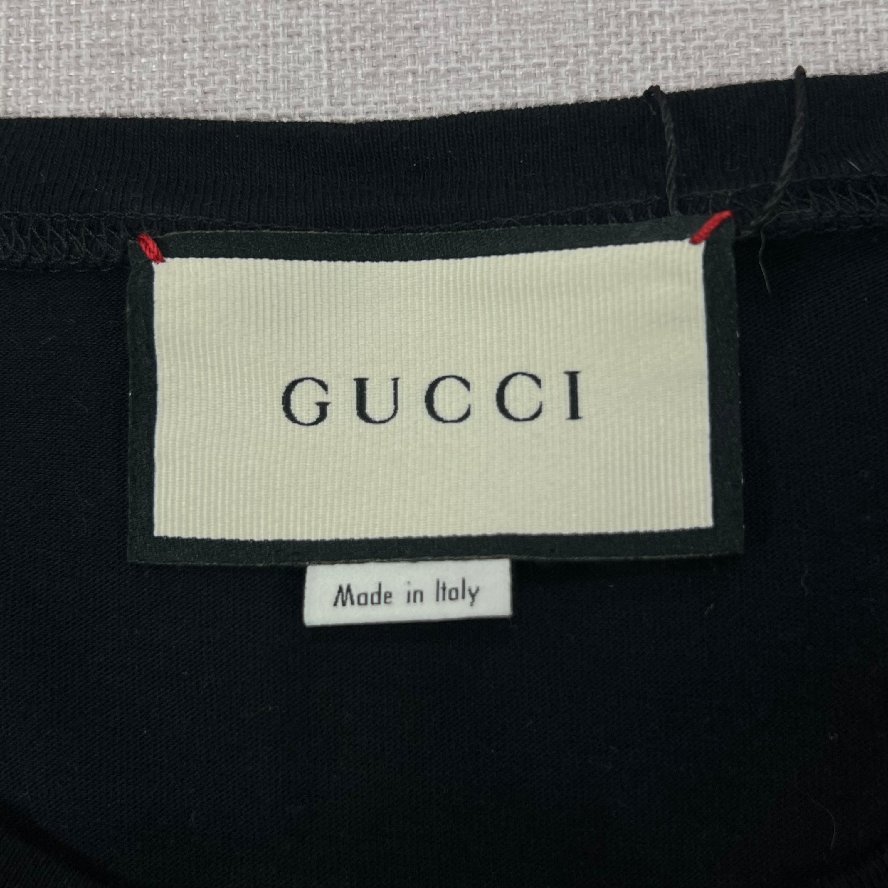 GUCCI RAINBOW SEQUIN LOGO TEE