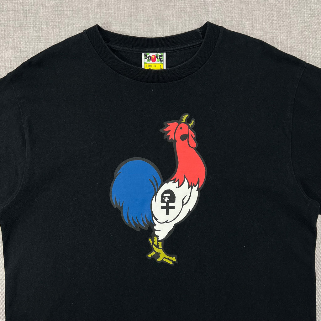 BAPE "FRENCH GALLIC ROOSTER" TEE