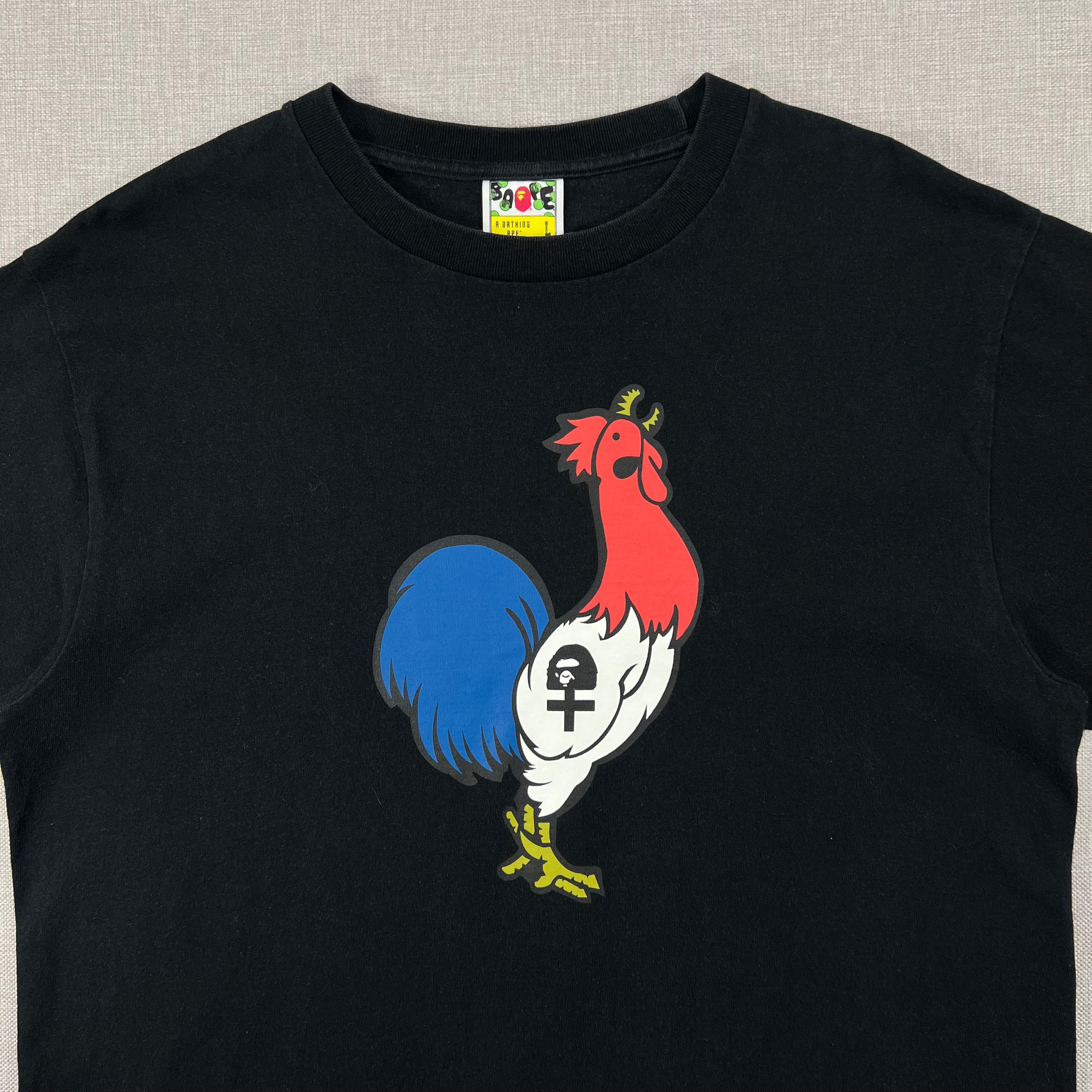 BAPE "FRENCH GALLIC ROOSTER" TEE