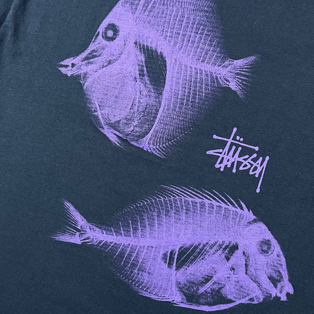 STUSSY X-RAY FISHIN' TEE