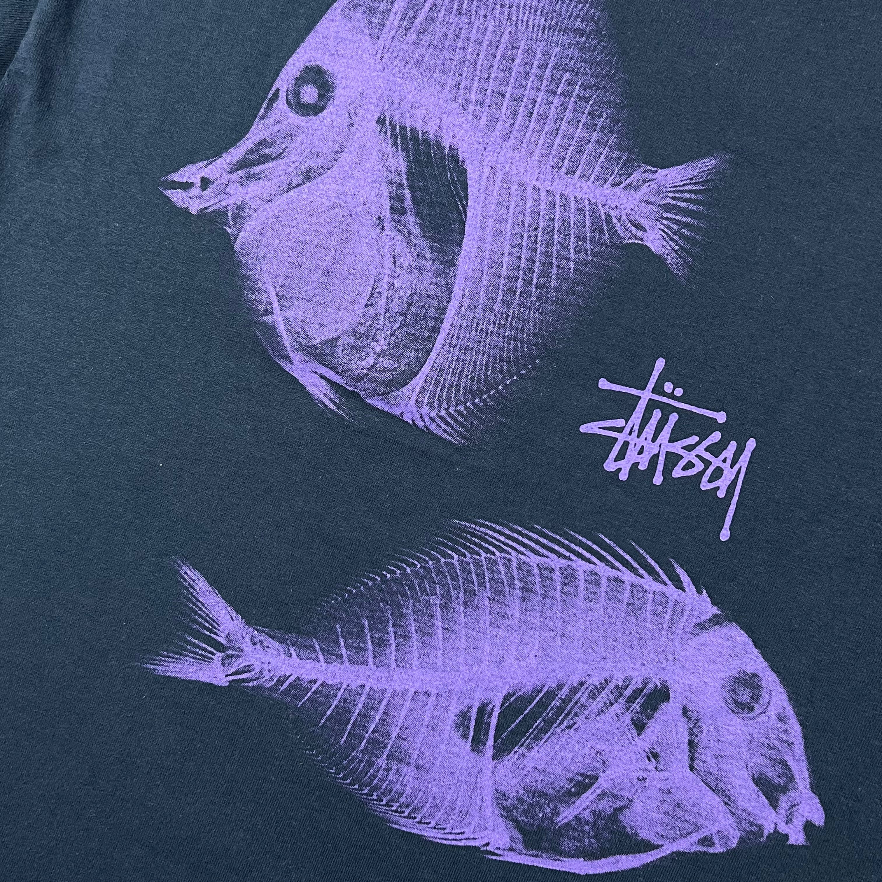 STUSSY X-RAY FISHIN' TEE