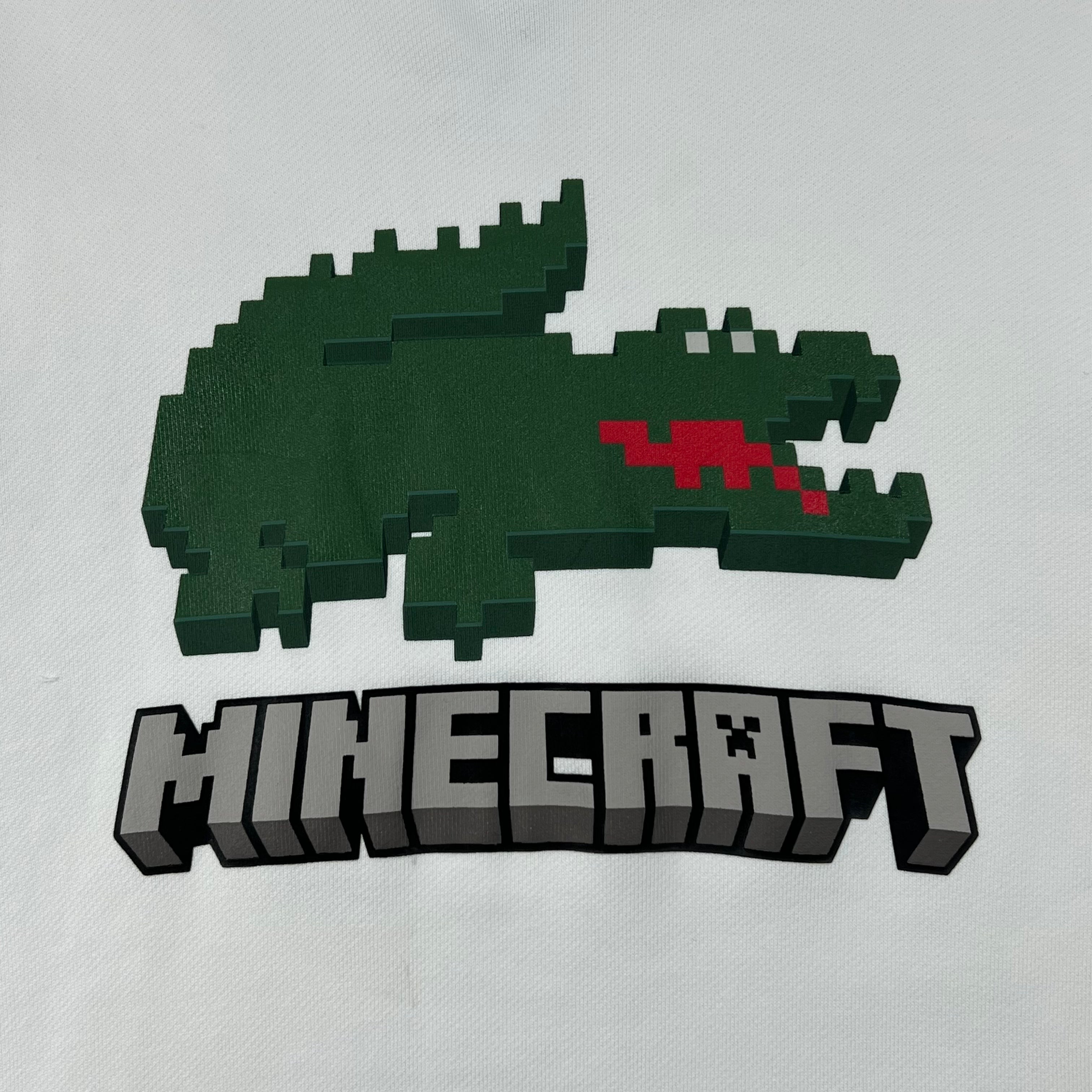 LACOSTE X MINECRAFT ORGANIC FLEECE SWEATSHIRT