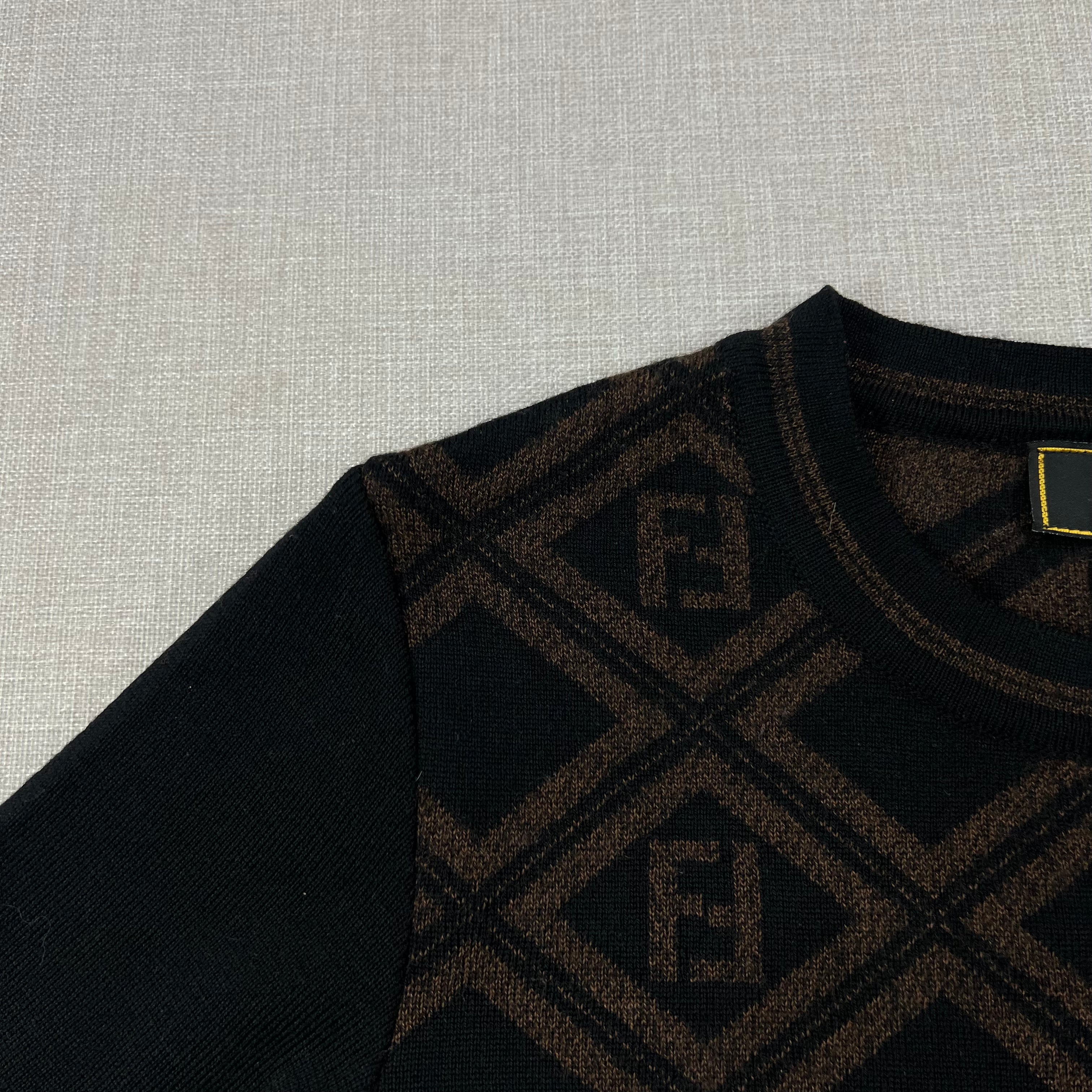 FENDI CREW NECK TOP