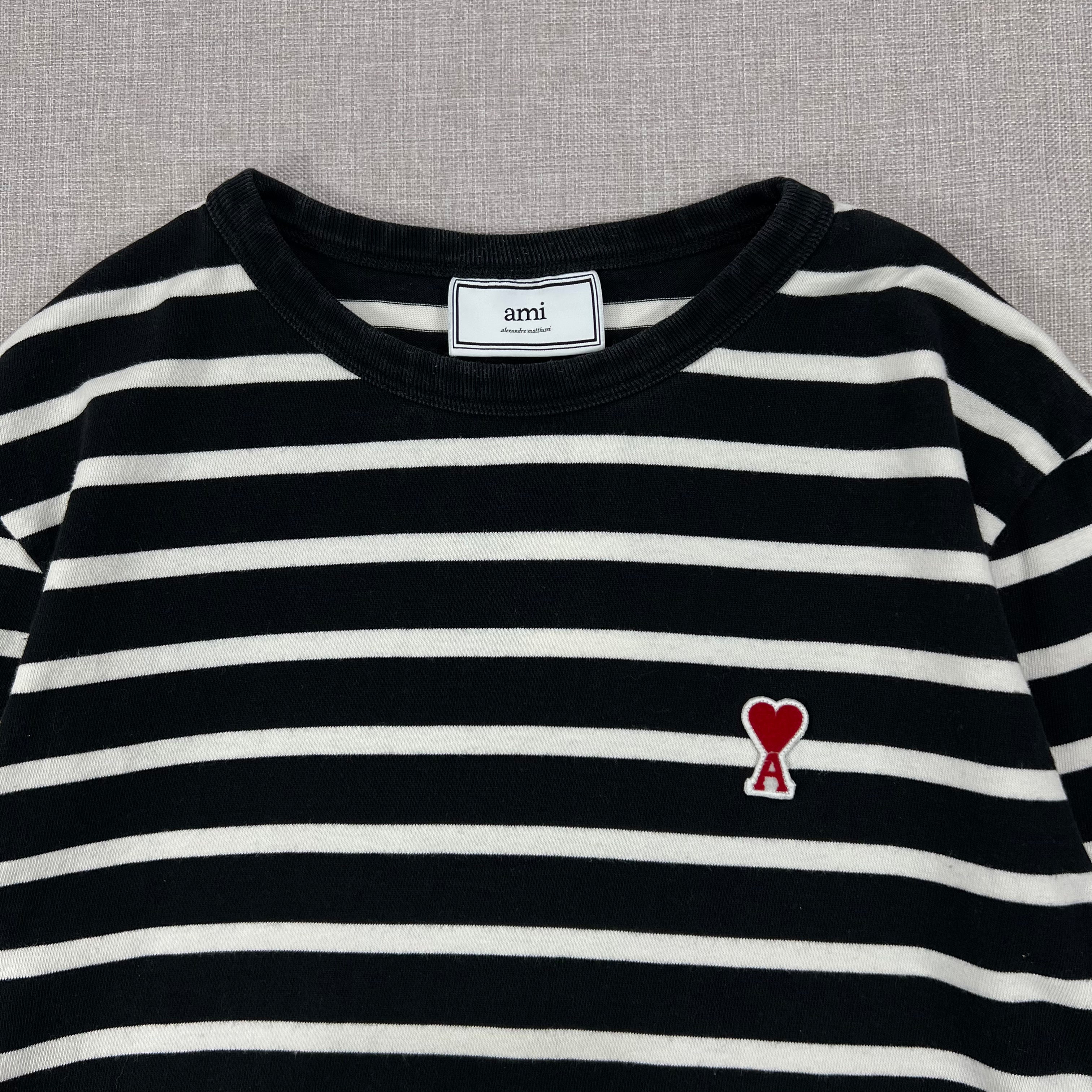 AMI  ALEXANDRE MATTIUSSI LONG-SLEEVED "AMI DE COEUR"