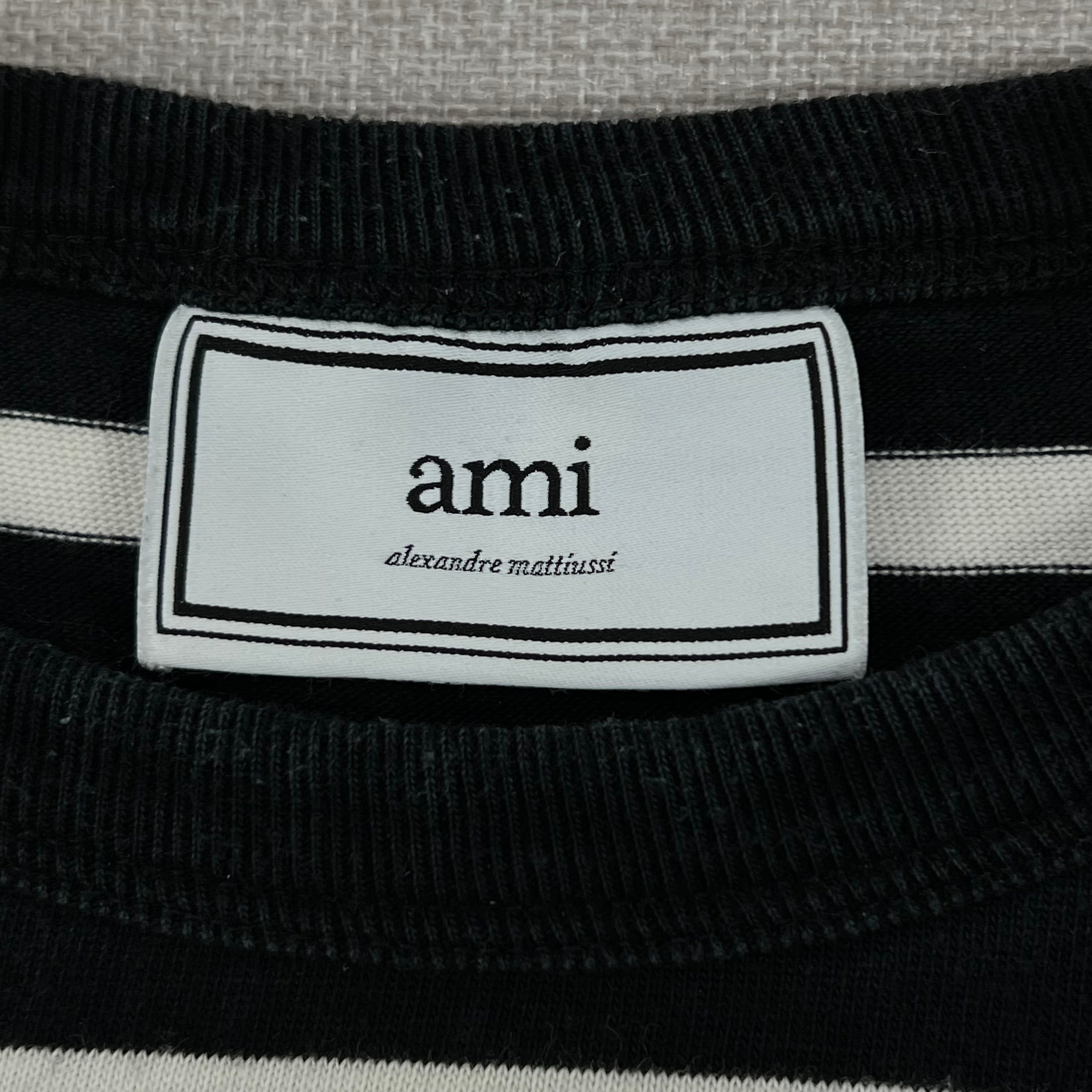 AMI  ALEXANDRE MATTIUSSI LONG-SLEEVED "AMI DE COEUR"