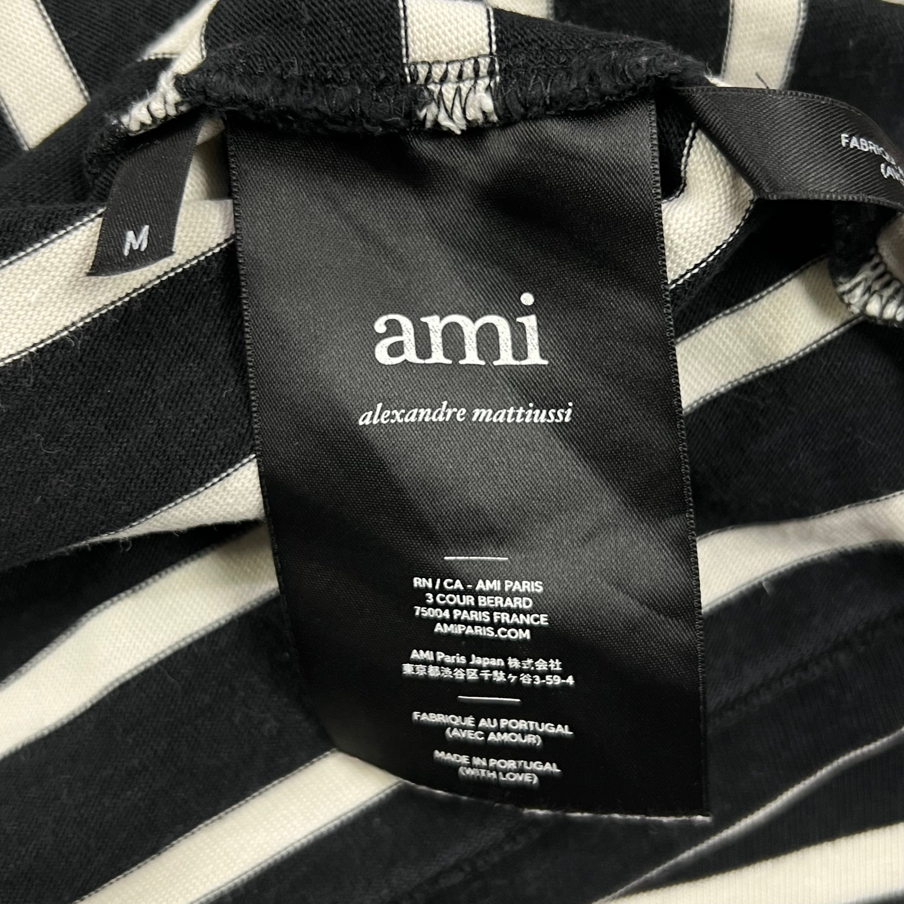 AMI  ALEXANDRE MATTIUSSI LONG-SLEEVED "AMI DE COEUR"